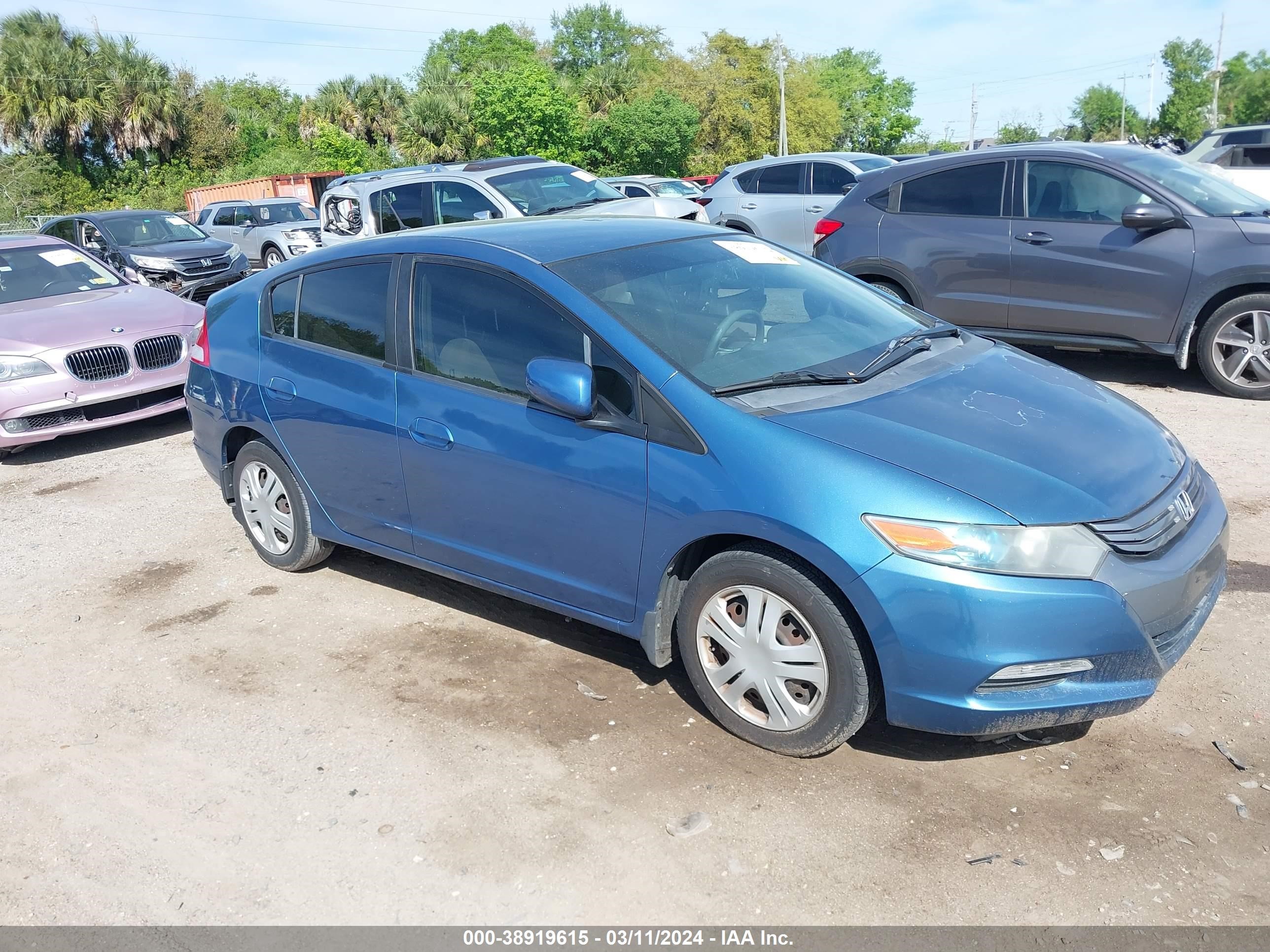 HONDA INSIGHT 2010 jhmze2h58as026418