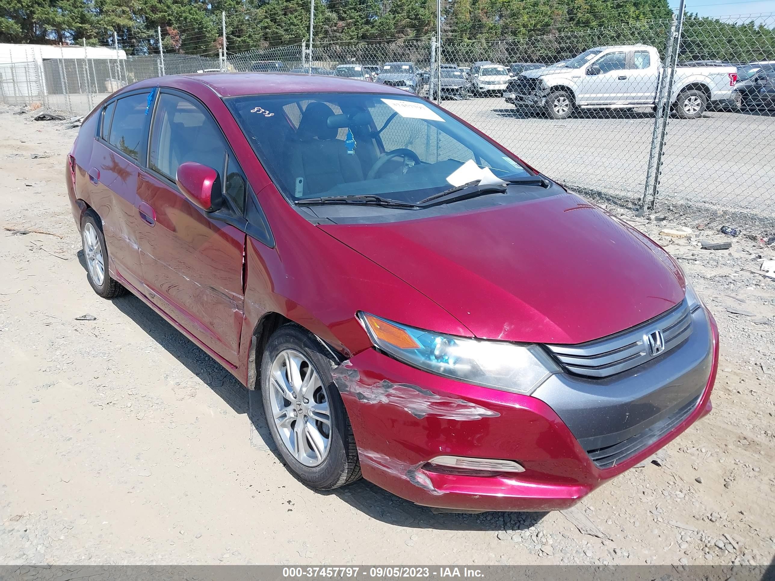 HONDA INSIGHT 2010 jhmze2h70as025166