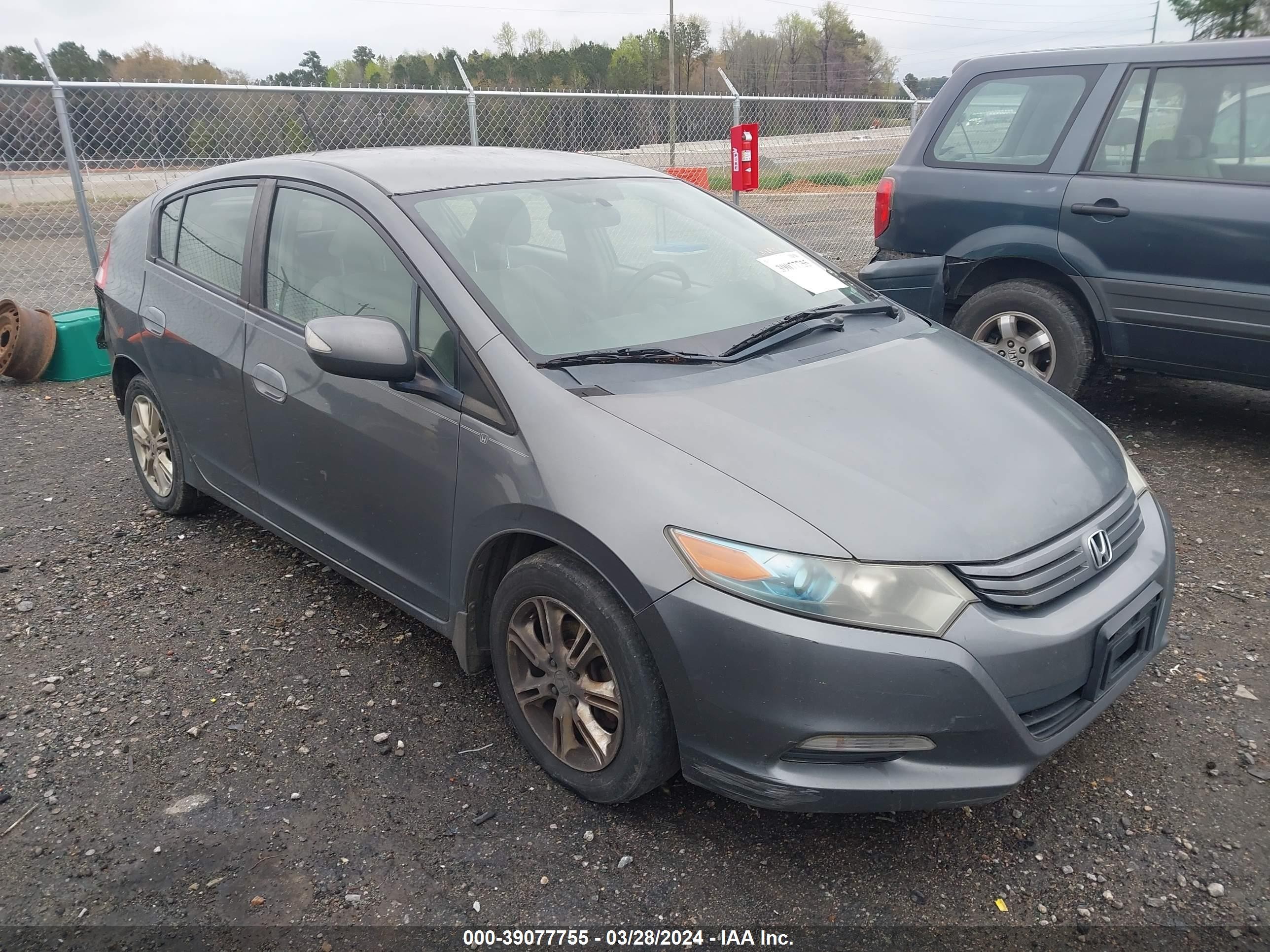 HONDA INSIGHT 2011 jhmze2h70bs006263