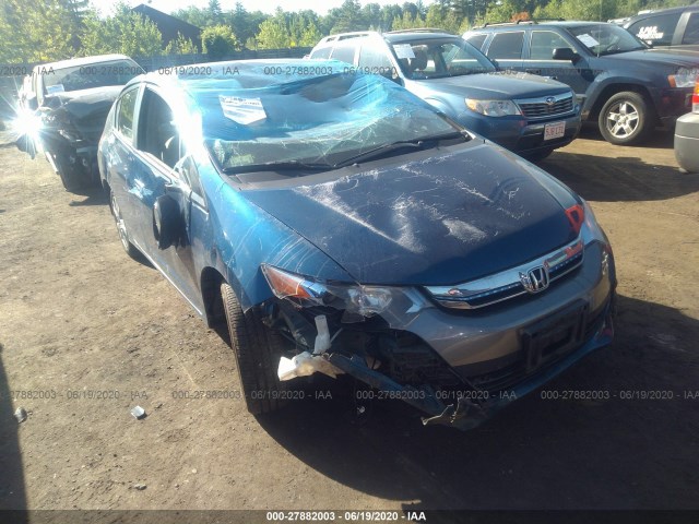 HONDA INSIGHT 2013 jhmze2h70ds000269