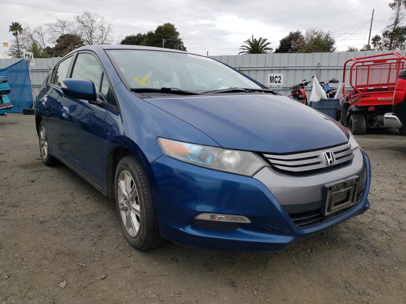 HONDA INSIGHT EX 2011 jhmze2h71bs000469