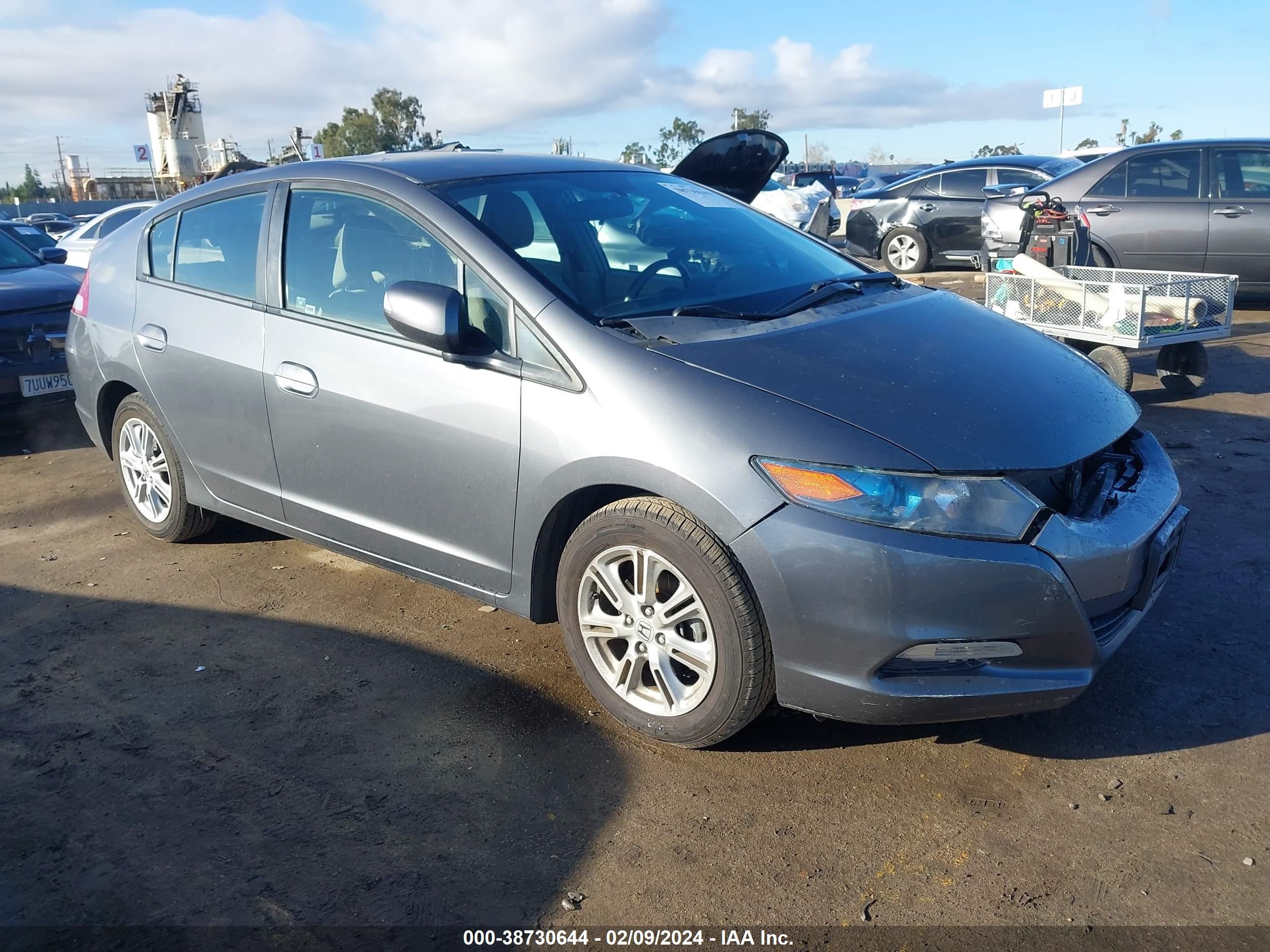 HONDA INSIGHT 2011 jhmze2h71bs002027