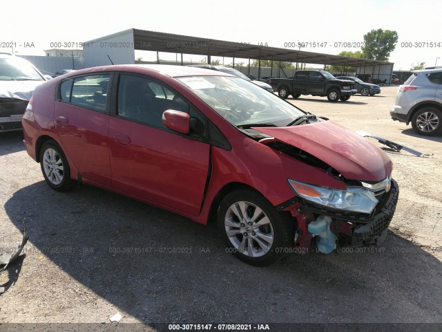 HONDA INSIGHT 2012 jhmze2h71cs005270