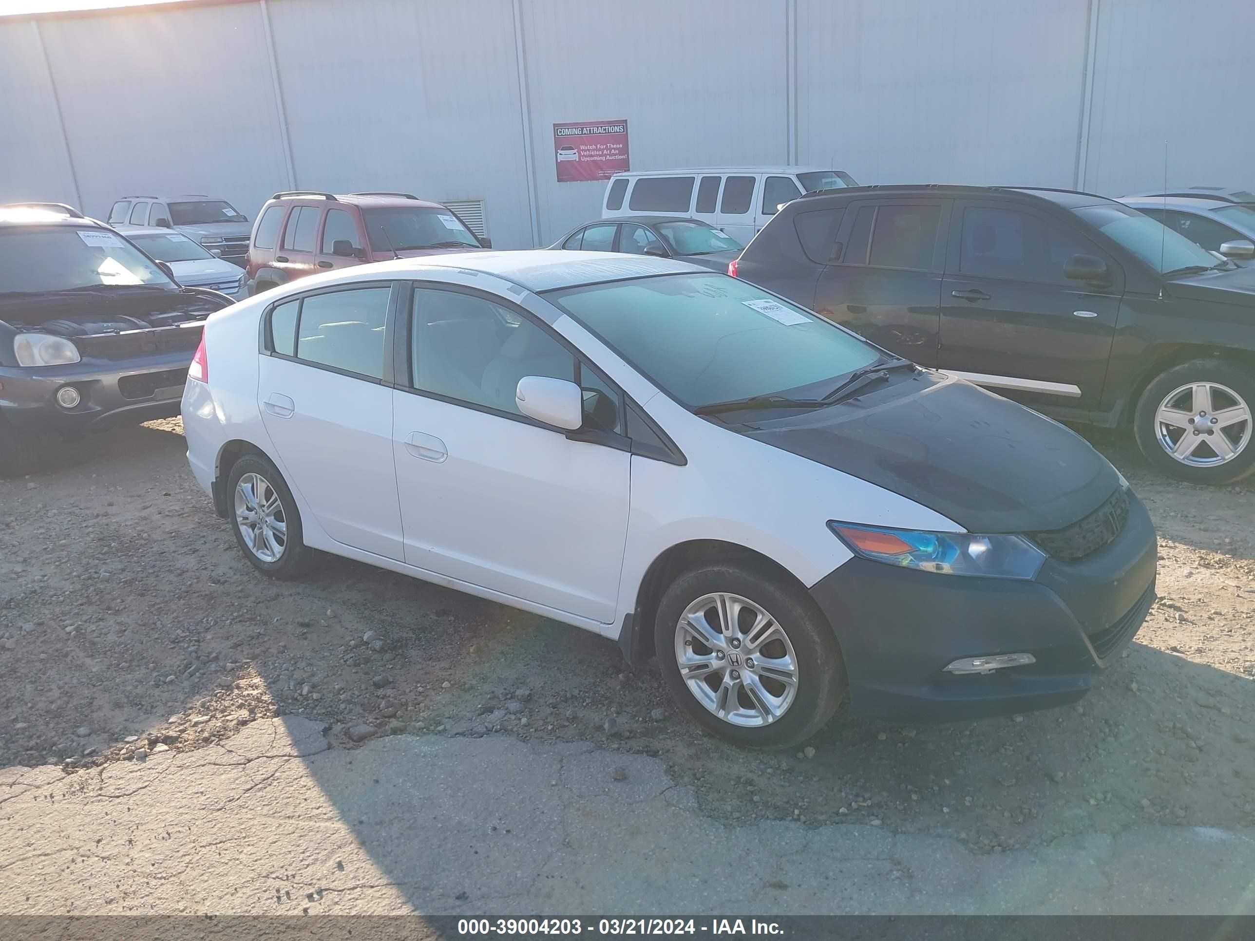 HONDA INSIGHT 2010 jhmze2h72as027985