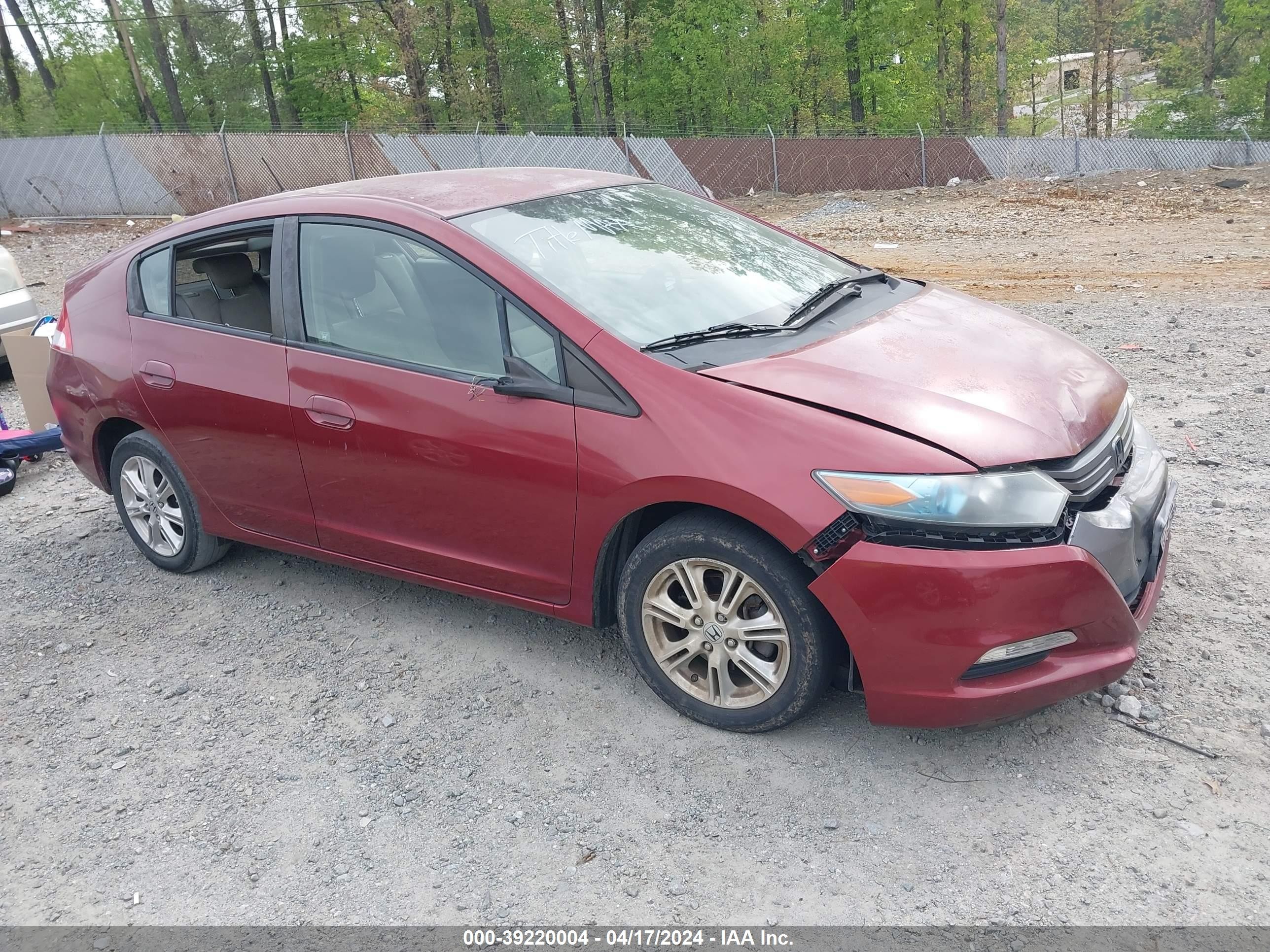 HONDA INSIGHT 2010 jhmze2h72as029820