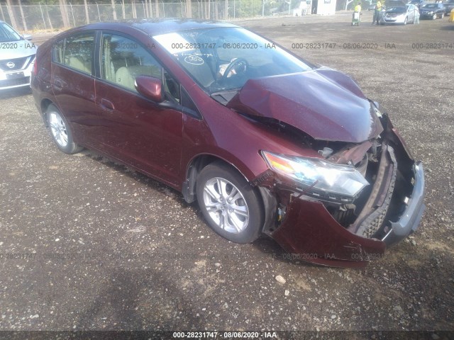 HONDA INSIGHT 2011 jhmze2h72bs009276