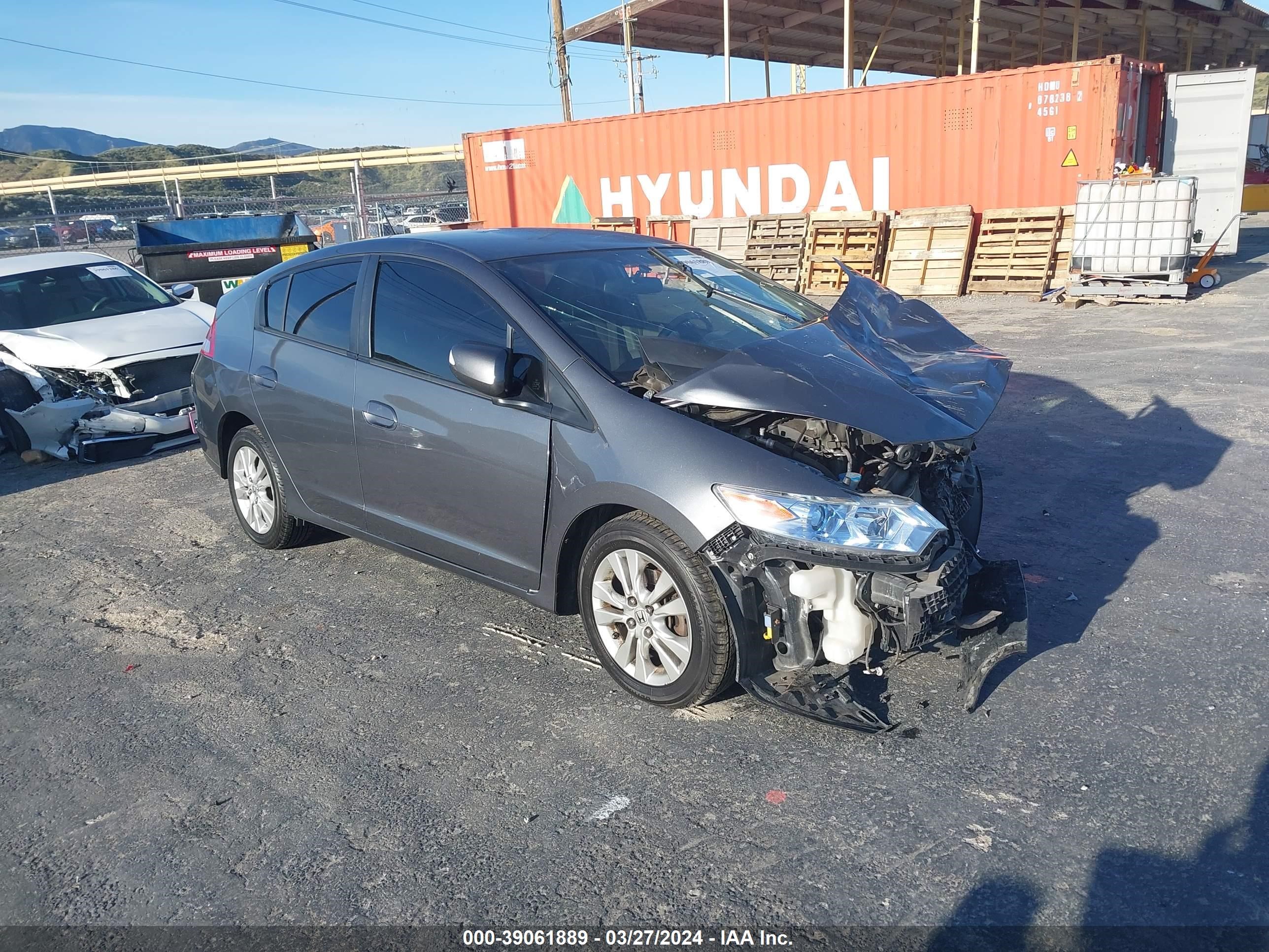 HONDA INSIGHT 2012 jhmze2h72cs005133