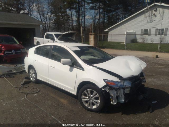 HONDA INSIGHT 2013 jhmze2h72ds002444