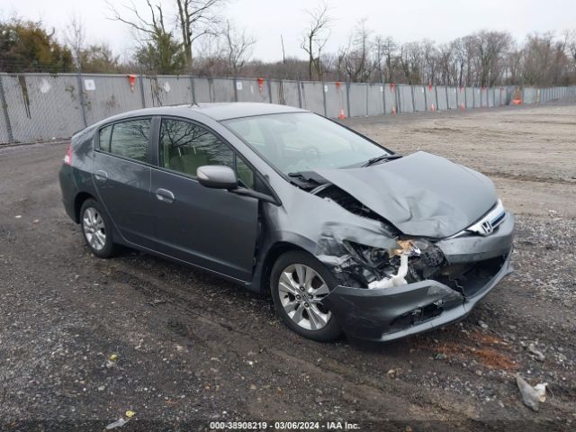 HONDA INSIGHT 2013 jhmze2h73ds002839