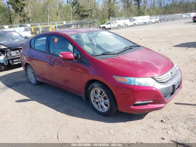 HONDA INSIGHT 2010 jhmze2h74as001260