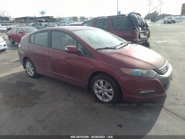 HONDA INSIGHT 2010 jhmze2h74as029284