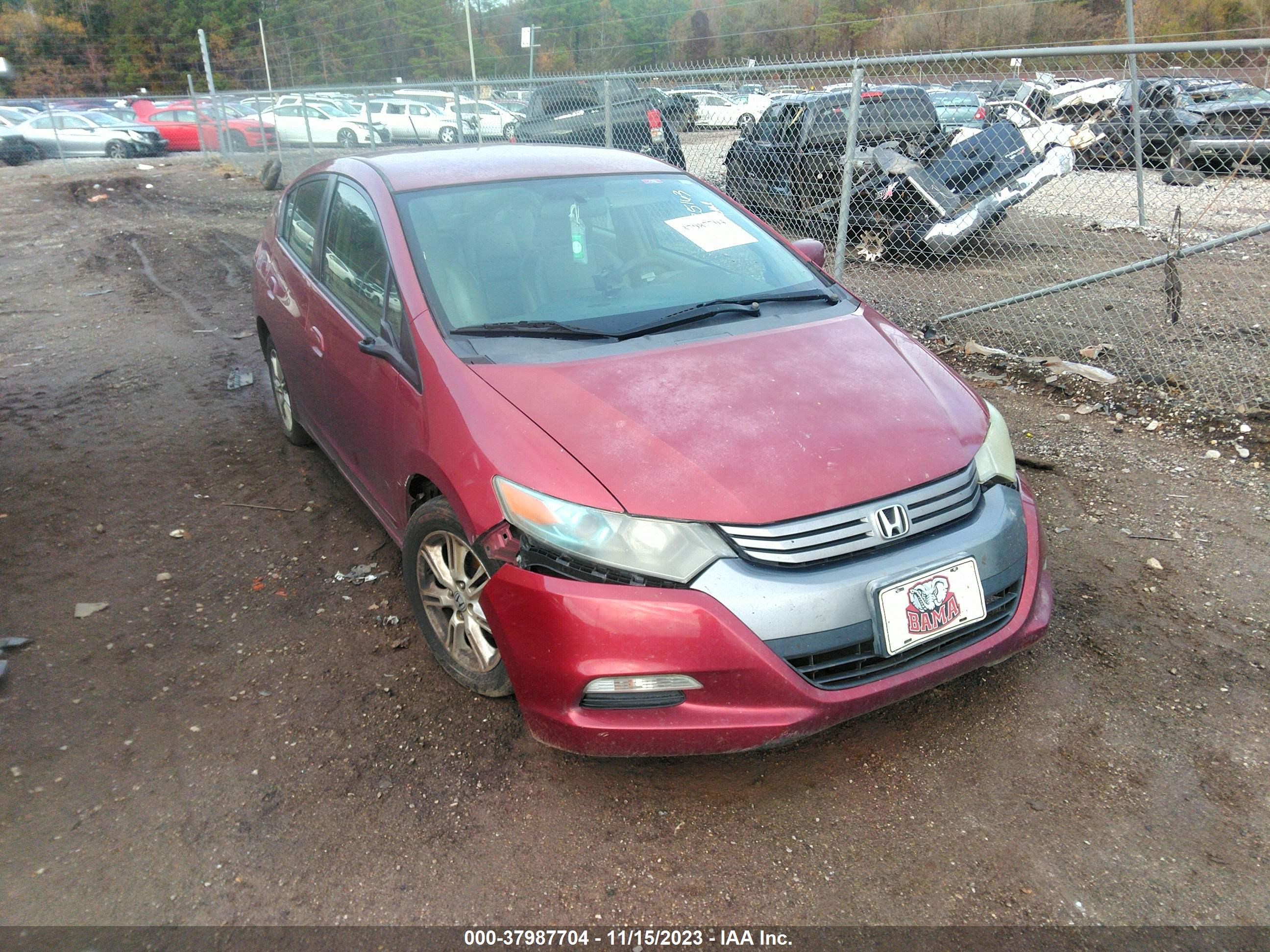 HONDA INSIGHT 2010 jhmze2h75as025163