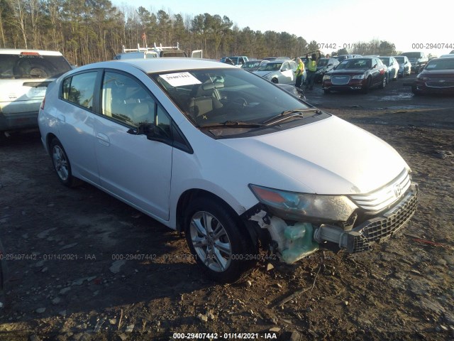 HONDA INSIGHT 2010 jhmze2h76as025544