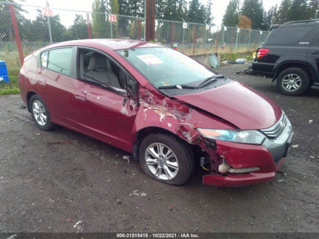 HONDA INSIGHT 2010 jhmze2h76as026287