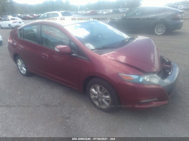 HONDA INSIGHT 2010 jhmze2h76as029285