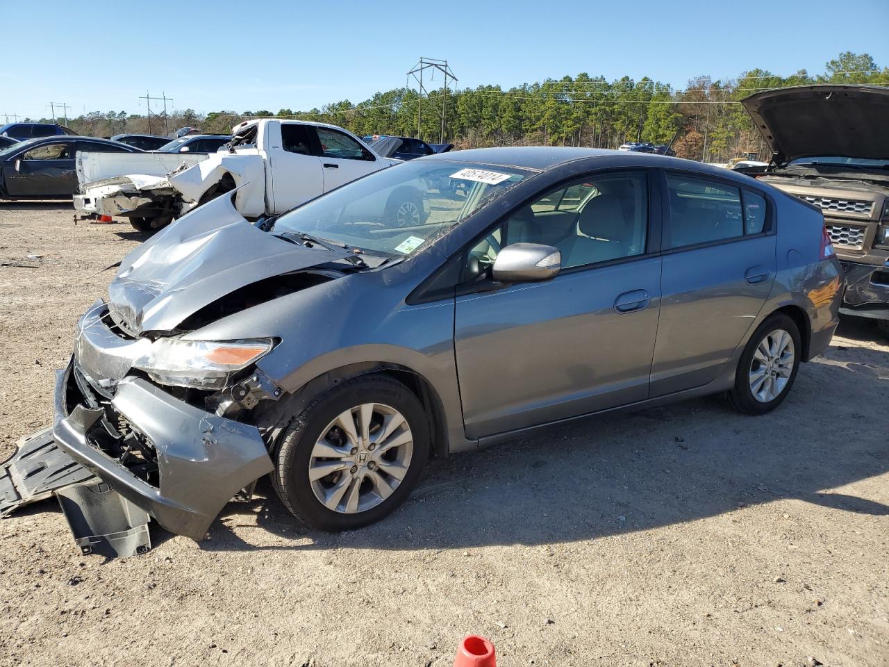 HONDA INSIGHT 2013 jhmze2h76ds001345