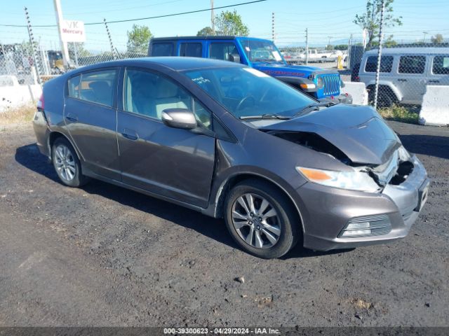 HONDA INSIGHT 2012 jhmze2h77cs002969