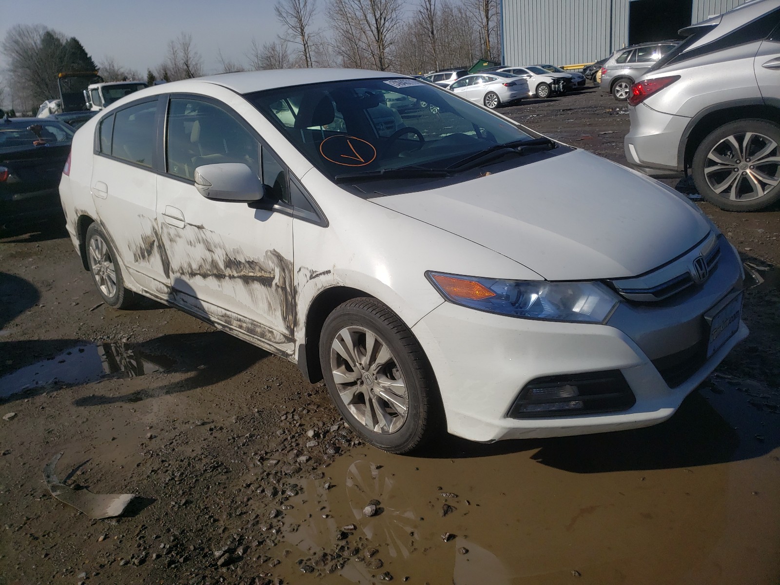 HONDA INSIGHT EX 2013 jhmze2h79ds006877