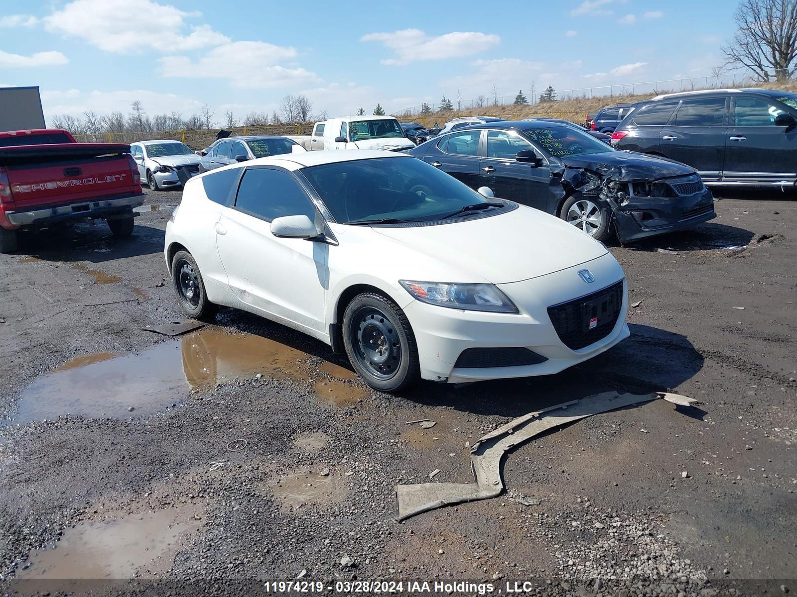 HONDA CR-Z 2014 jhmzf1c40es800074