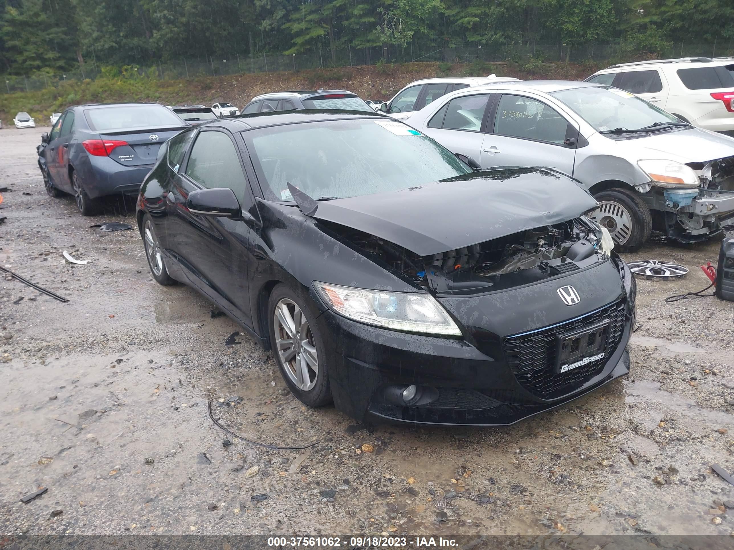 HONDA CR-Z 2013 jhmzf1c67ds001022