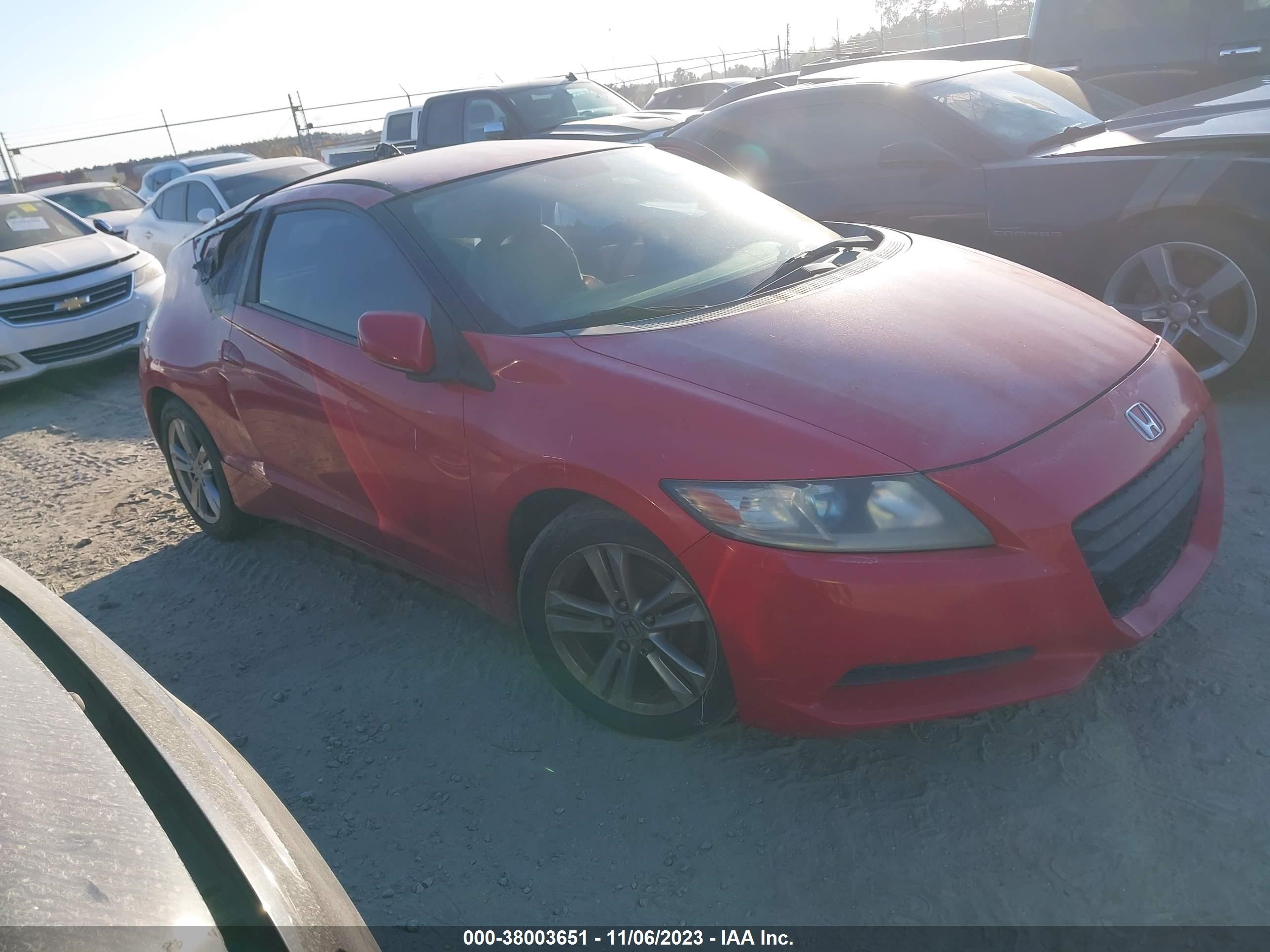 HONDA CR-Z 2012 jhmzf1d43cs001563