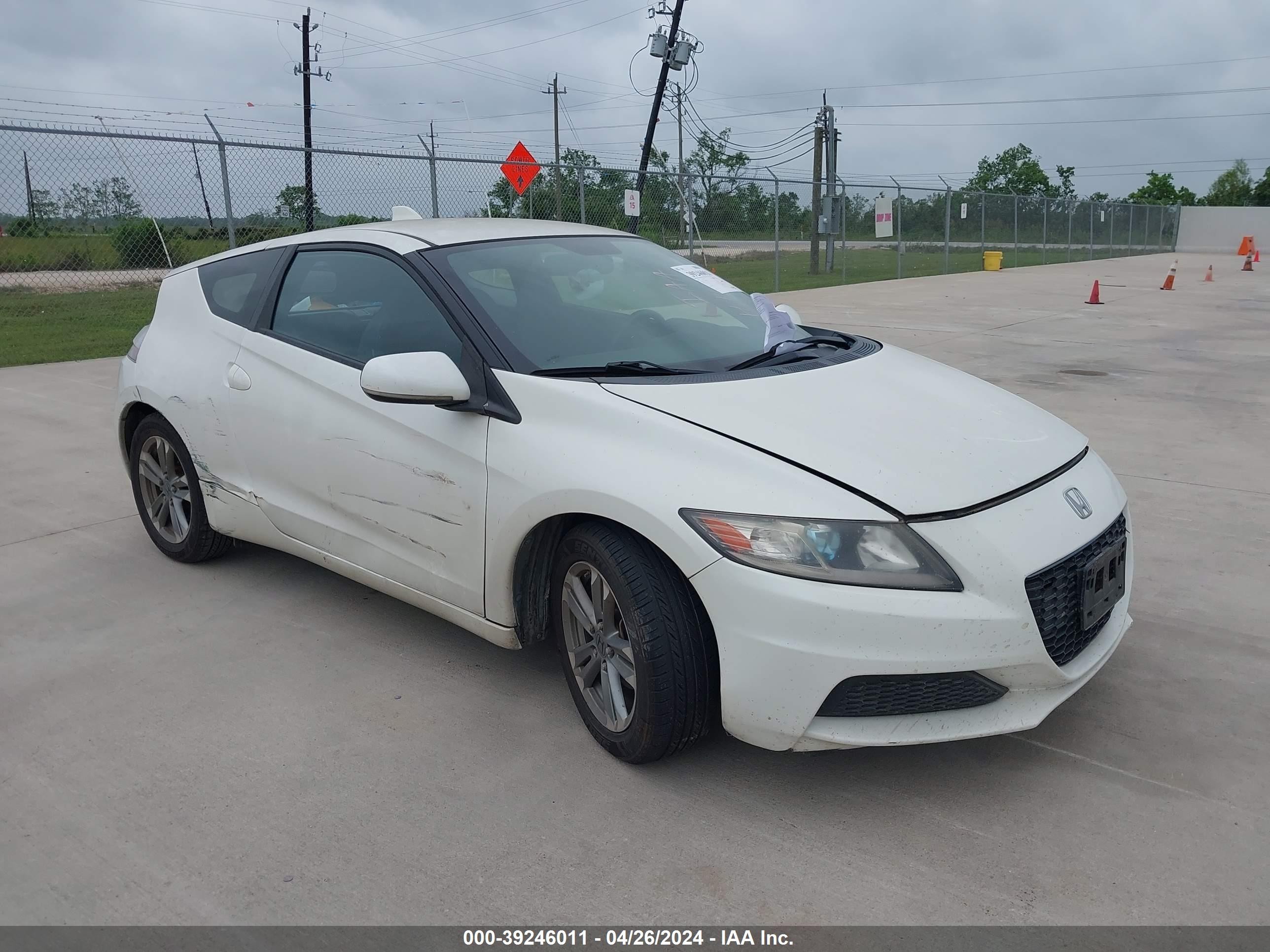 HONDA CR-Z 2013 jhmzf1d46ds000148