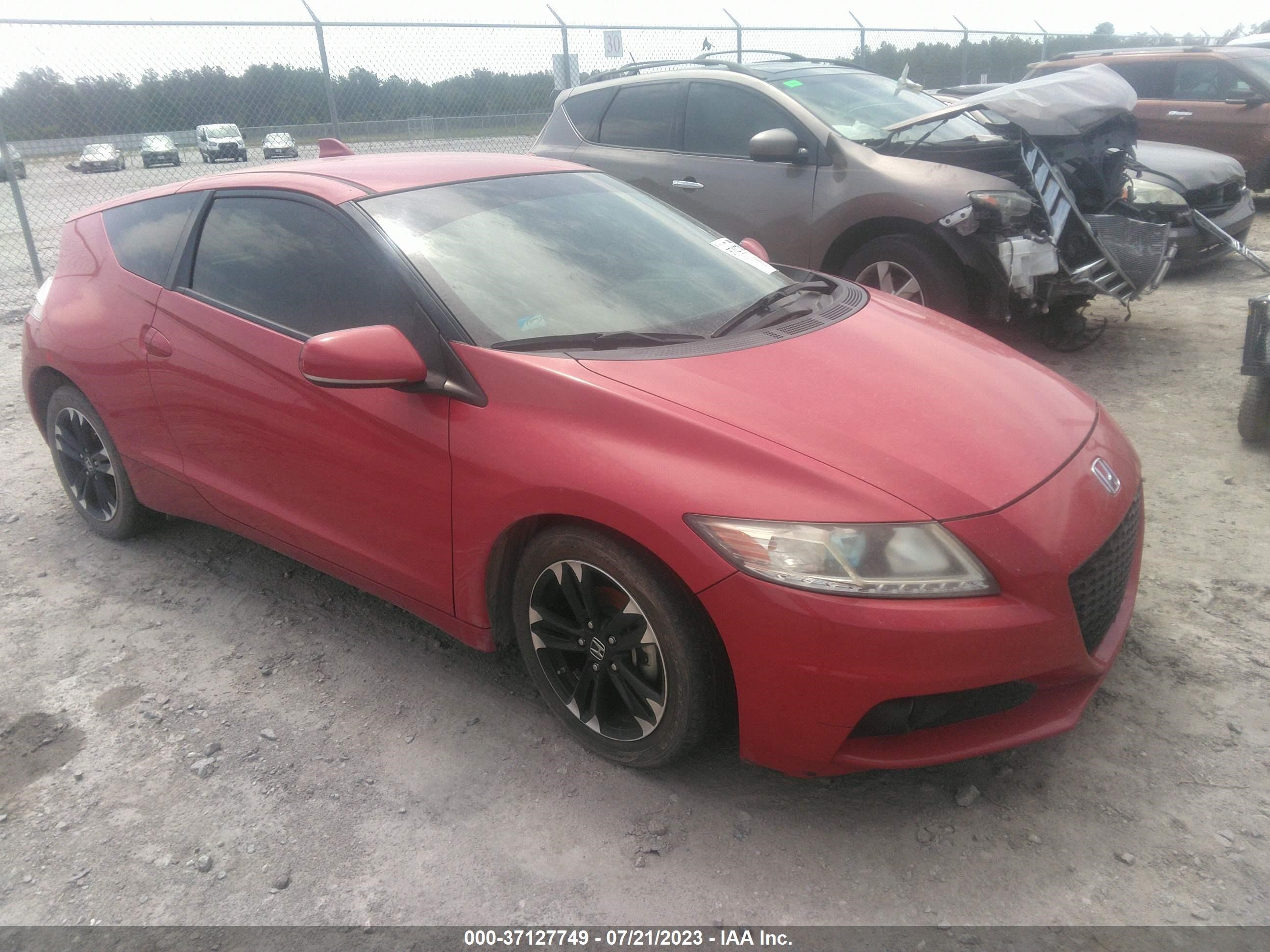 HONDA CR-Z 2014 jhmzf1d63es001986