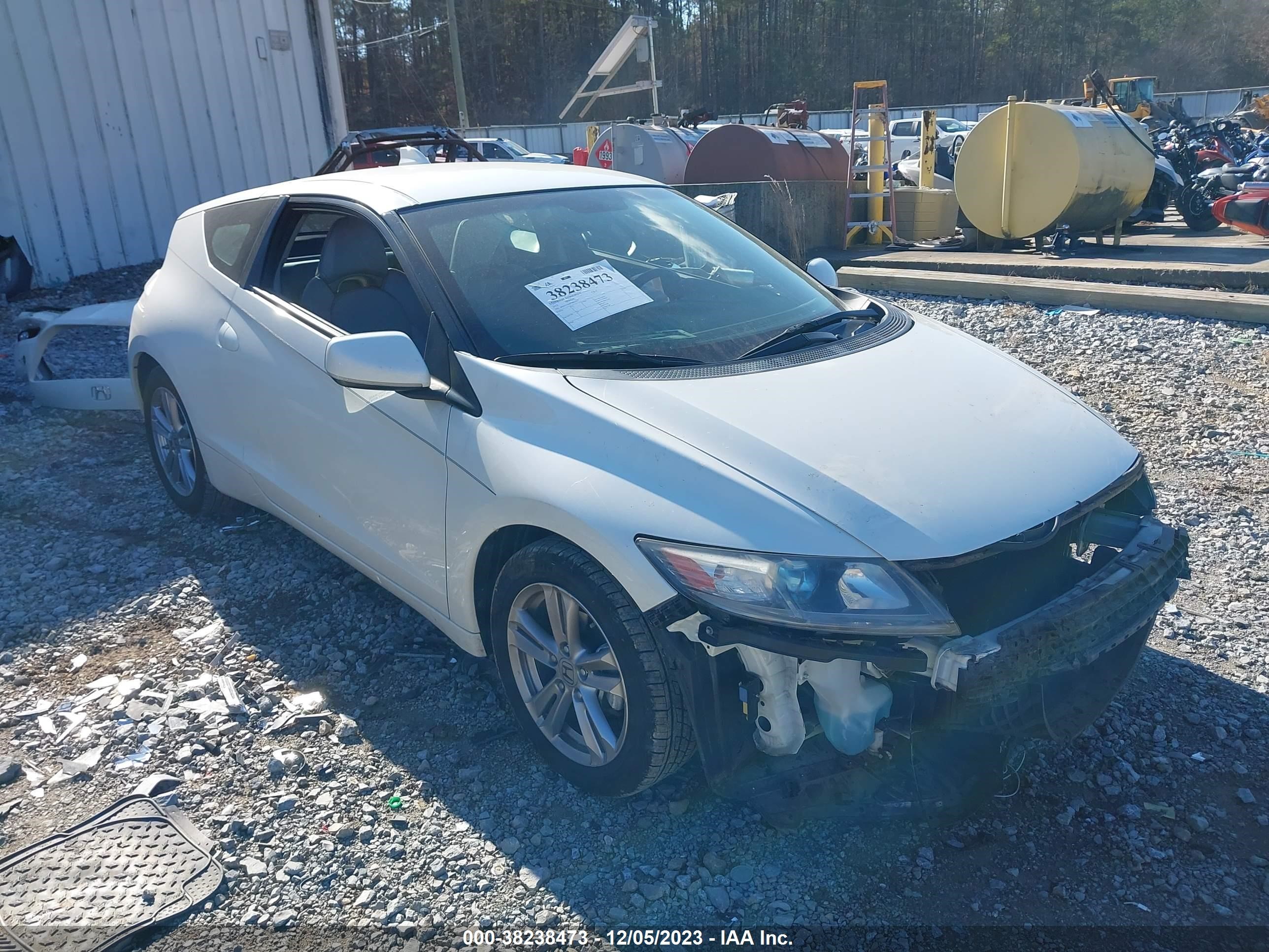 HONDA CR-Z 2012 jhmzf1d66cs002207