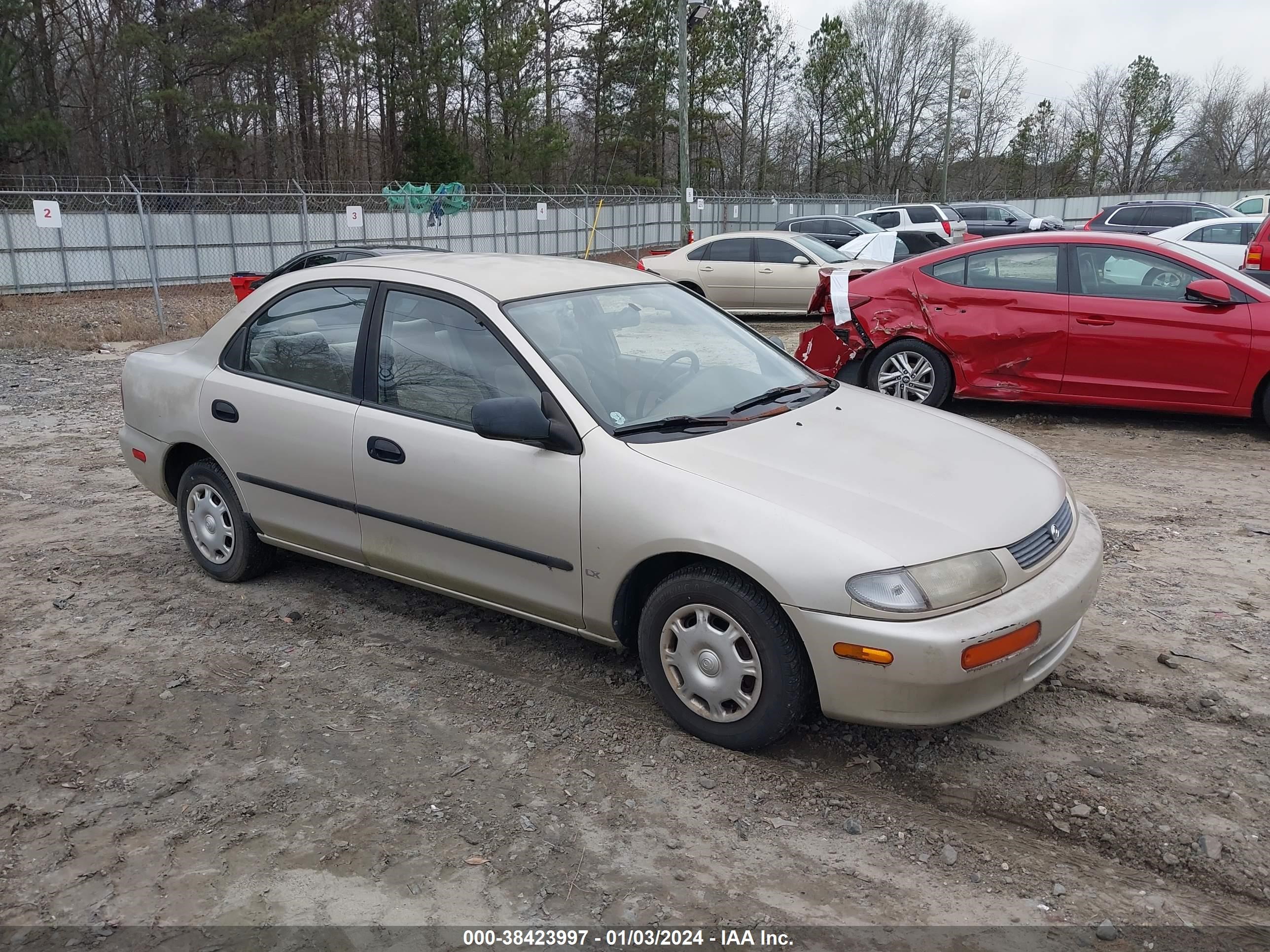 MAZDA PROTEGE 1995 jm1ba1410s0175527