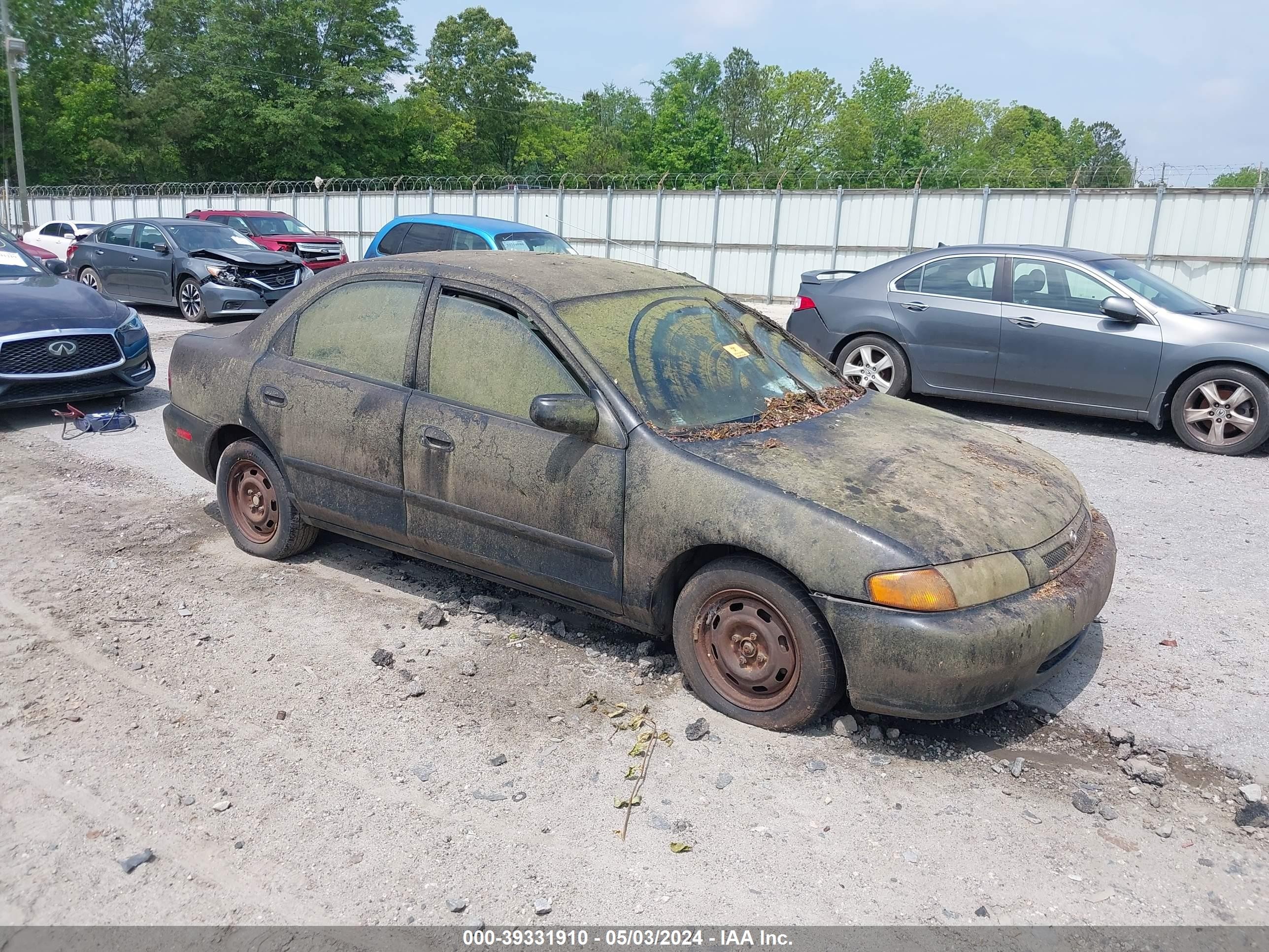 MAZDA PROTEGE 1997 jm1bc1419v0114417