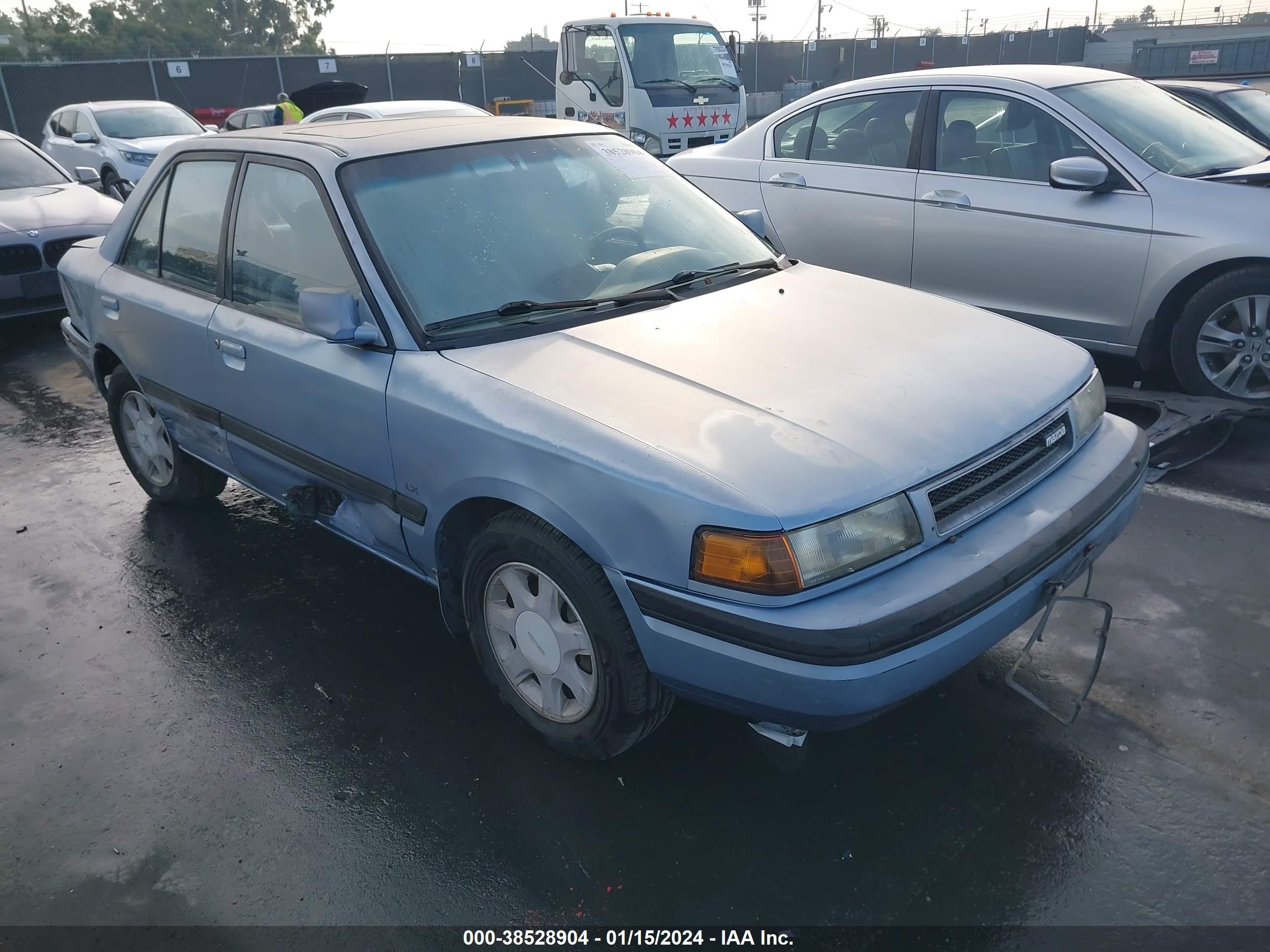 MAZDA PROTEGE 1991 jm1bg2265m0249742