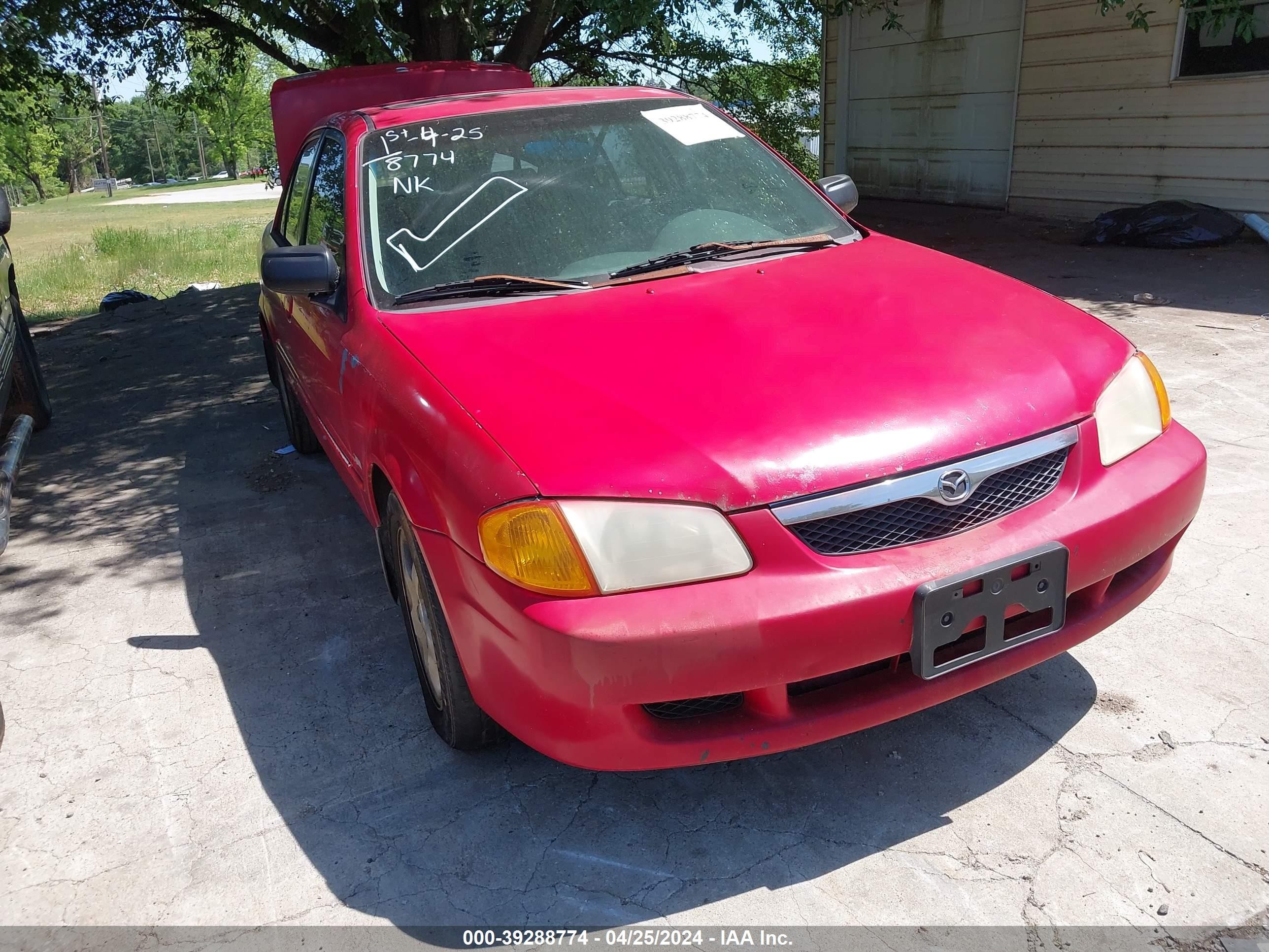 MAZDA PROTEGE 1999 jm1bj2212x0126720