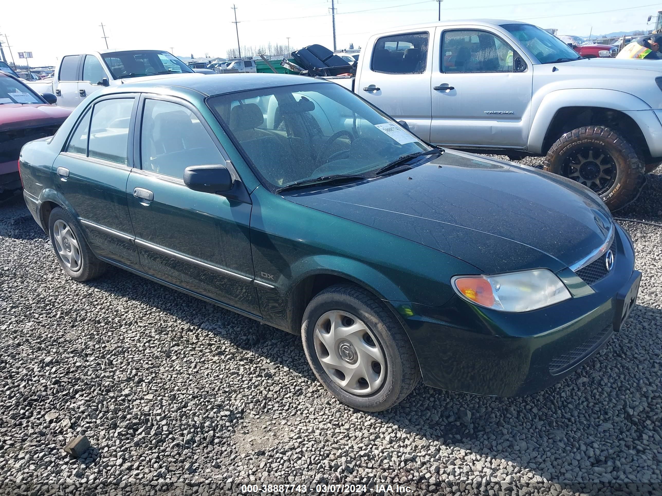 MAZDA PROTEGE 2001 jm1bj222110431738