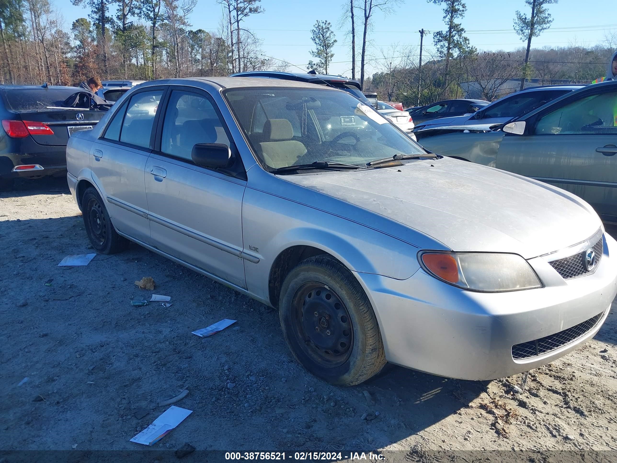 MAZDA PROTEGE 2001 jm1bj222410443804