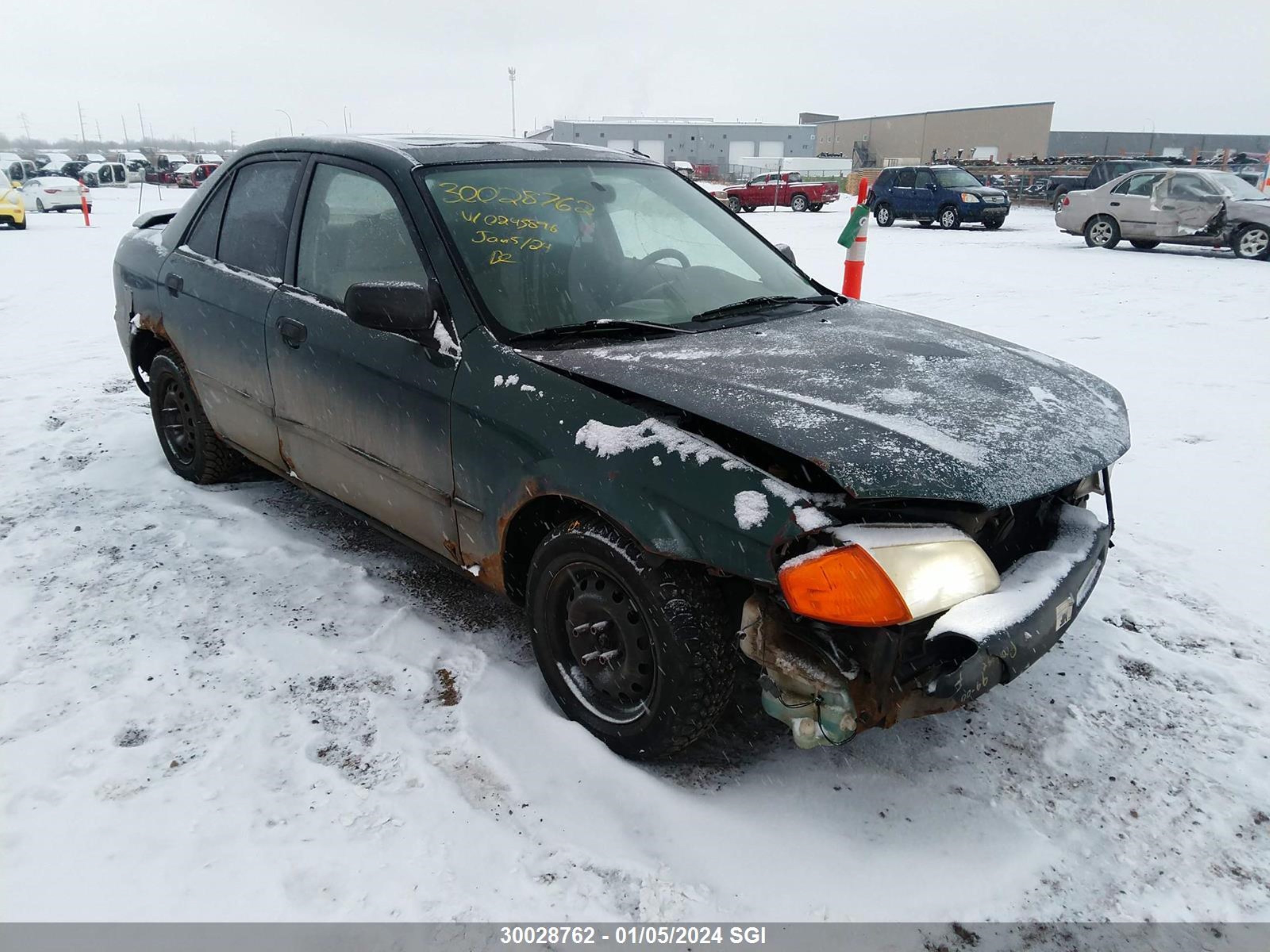 MAZDA PROTEGE 2000 jm1bj2227y0243896