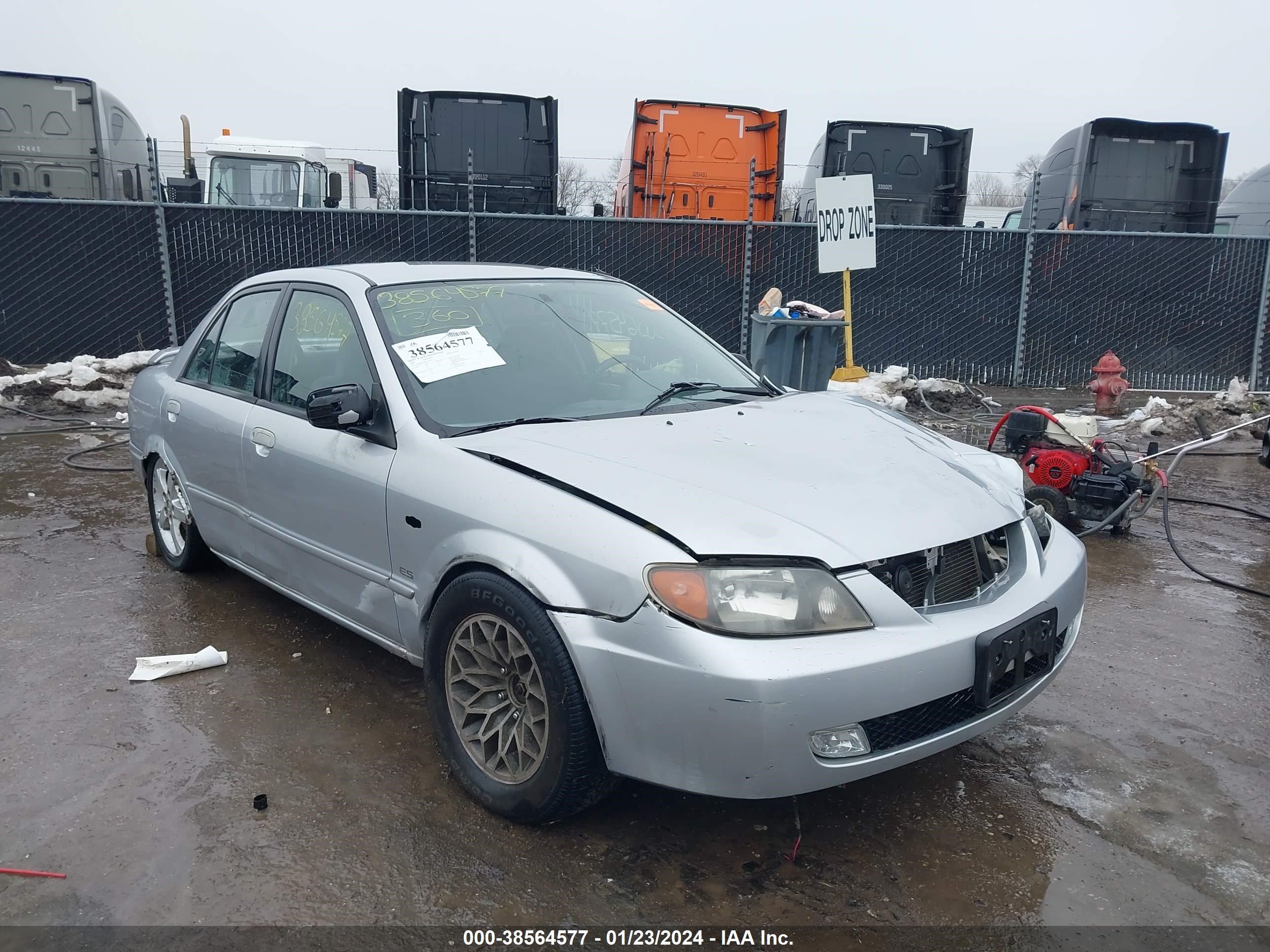 MAZDA PROTEGE 2003 jm1bj225031110197