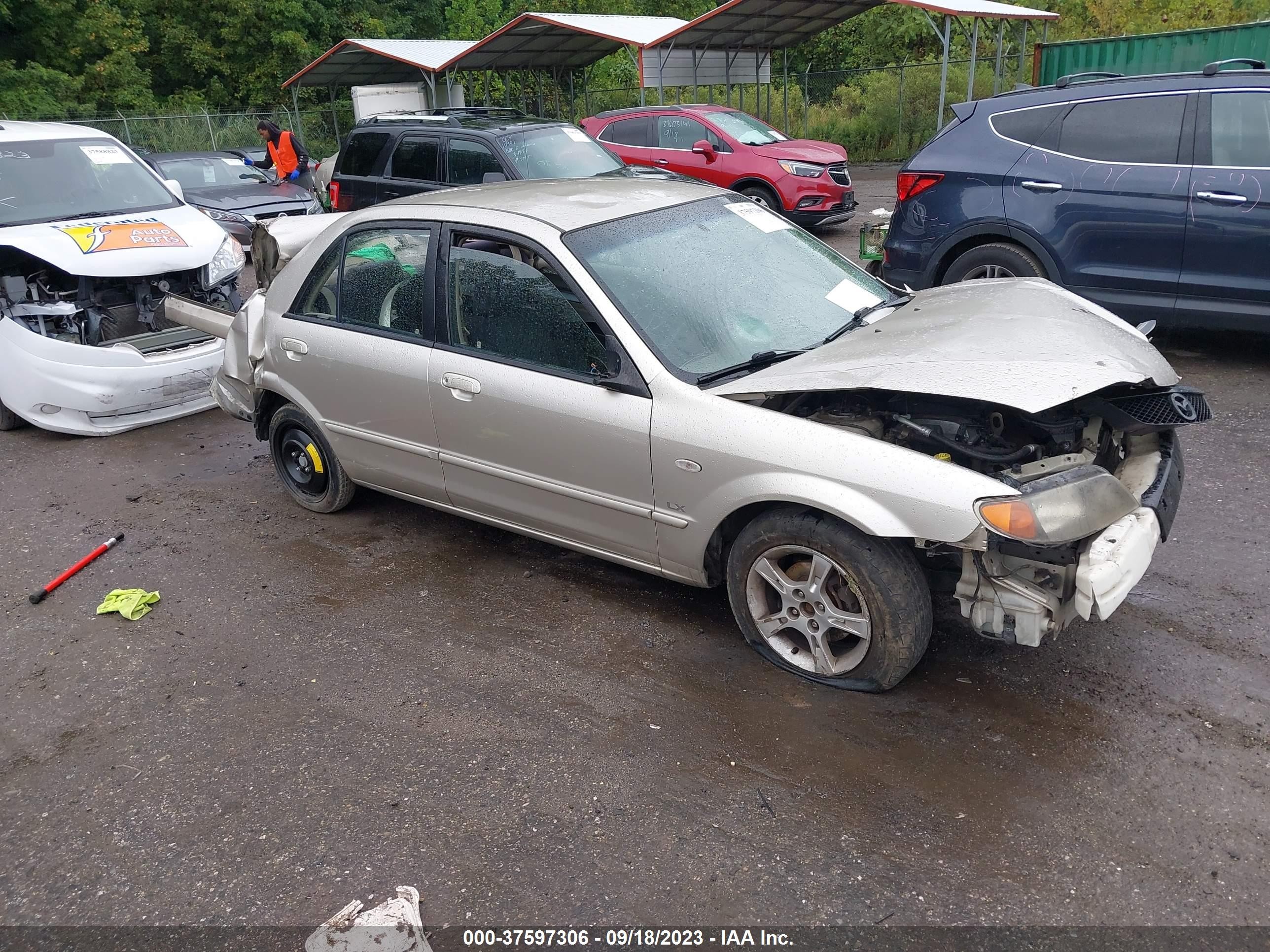 MAZDA PROTEGE 2003 jm1bj225431206740