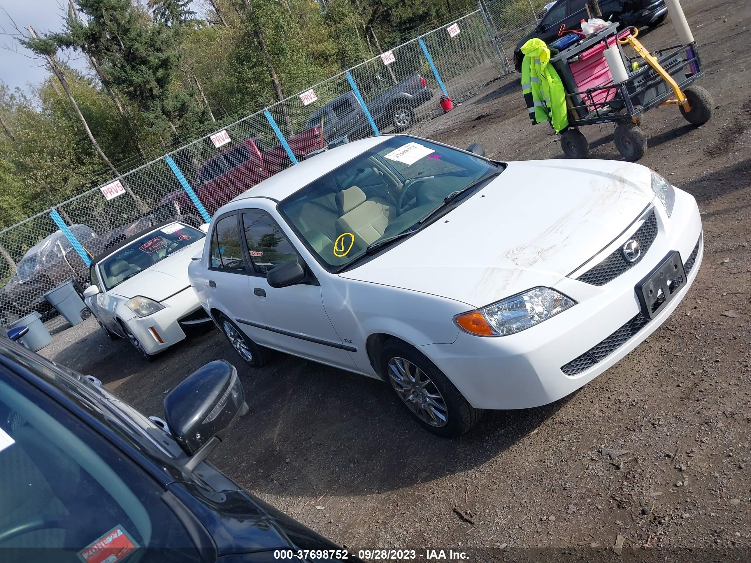 MAZDA PROTEGE 2002 jm1bj225620496418