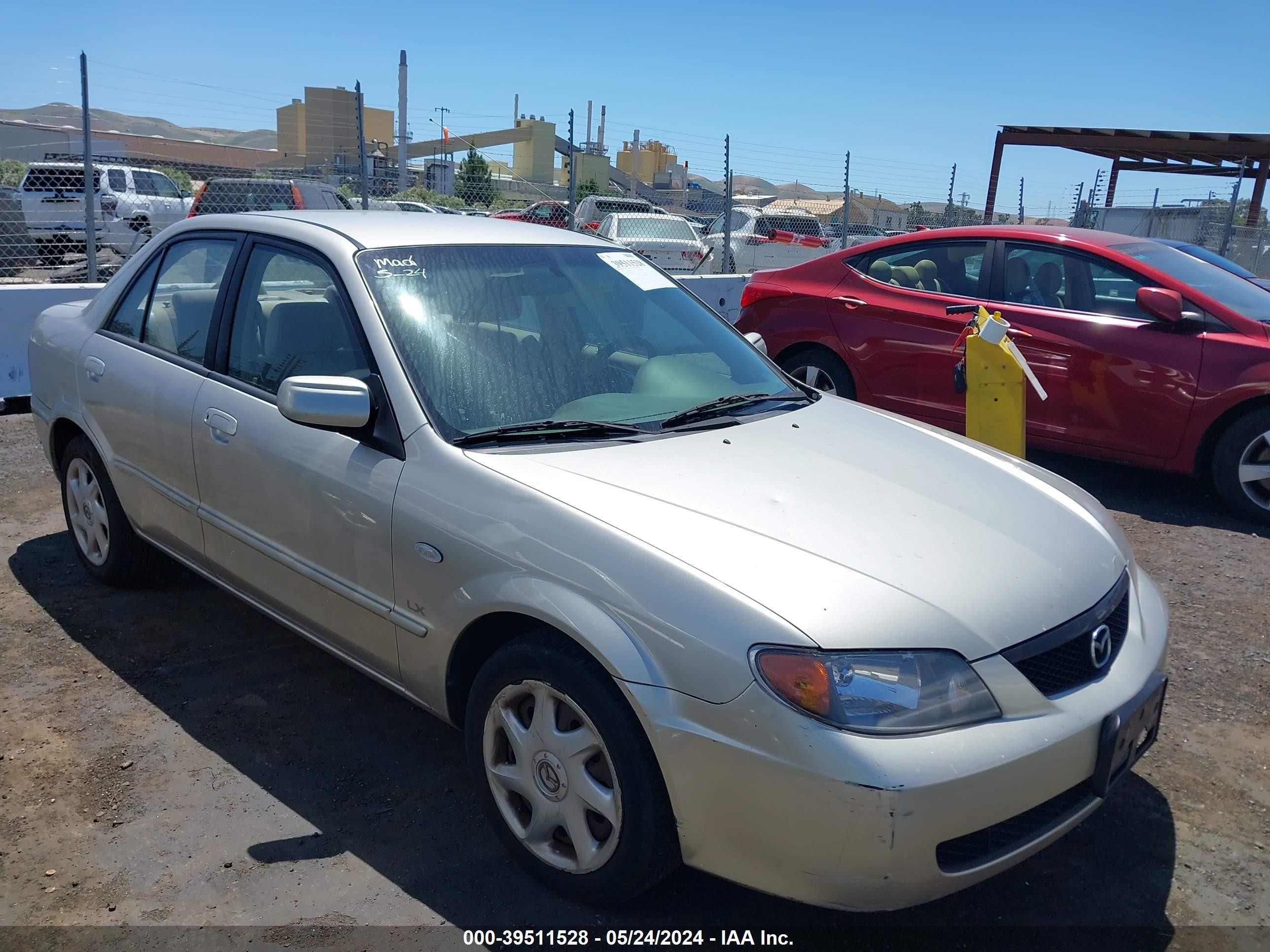 MAZDA PROTEGE 2002 jm1bj225821607156