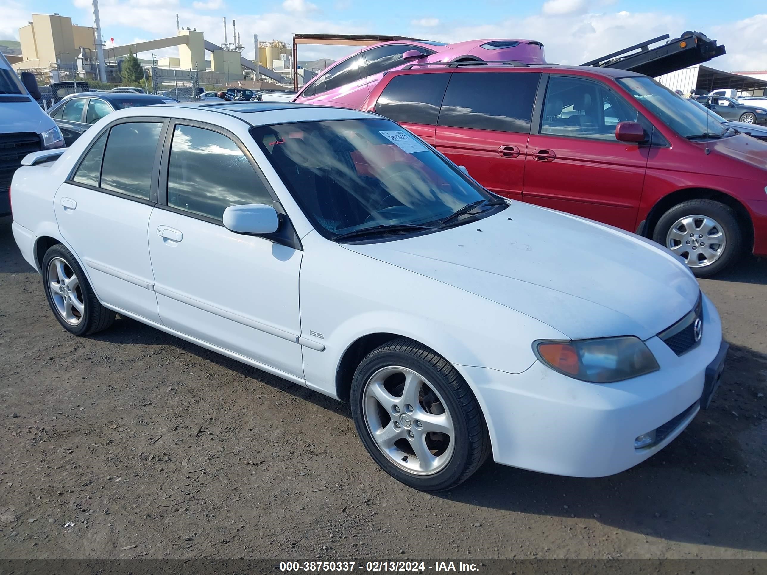 MAZDA PROTEGE 2002 jm1bj226620516711