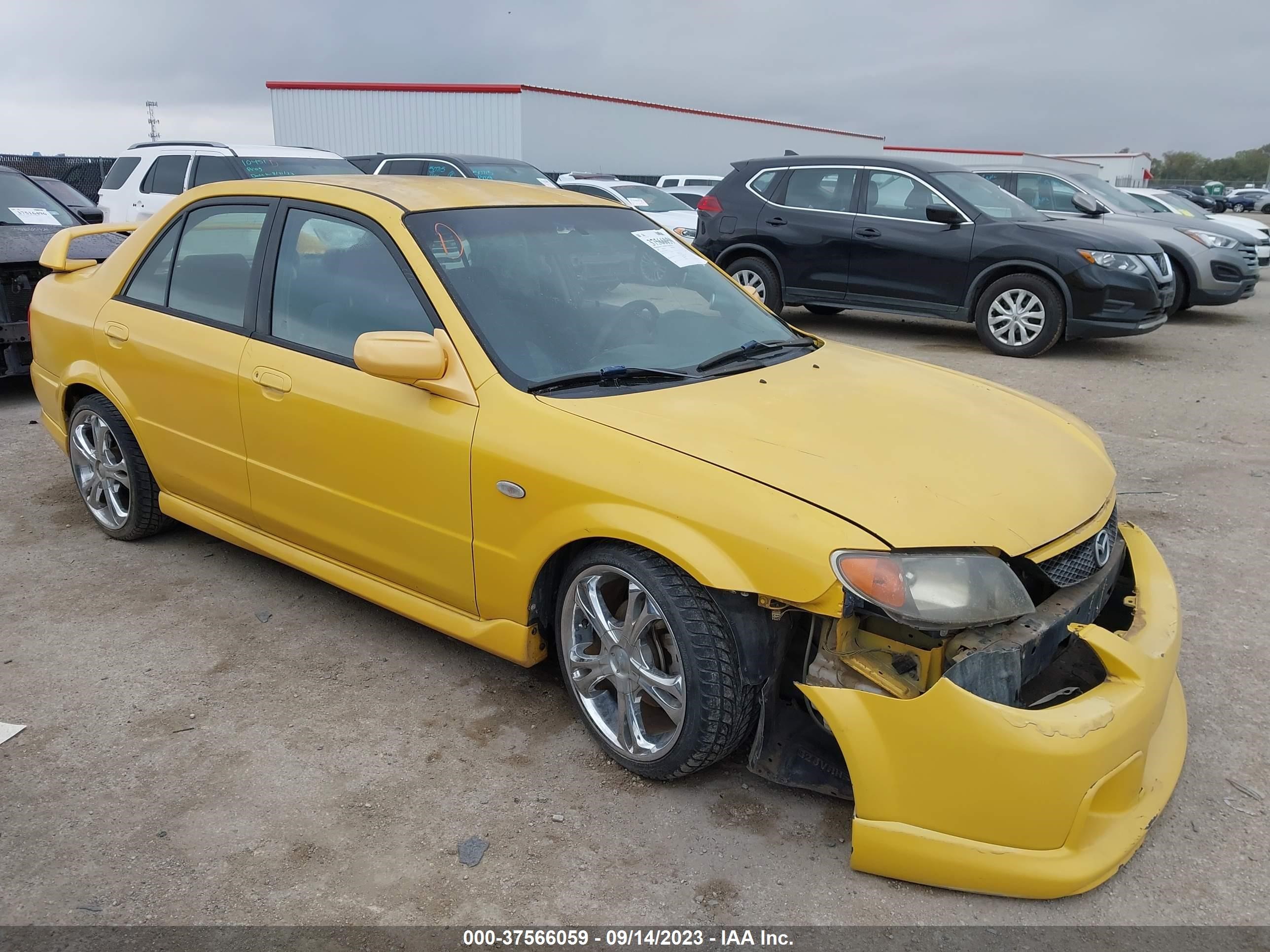 MAZDA PROTEGE 2003 jm1bj227x30646775