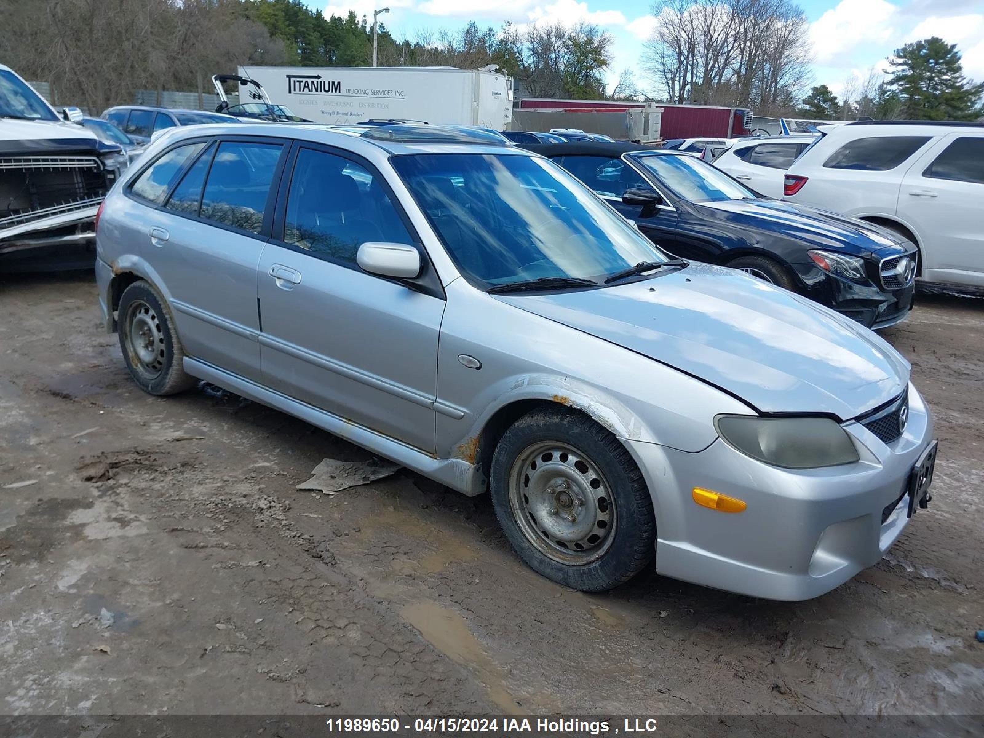 MAZDA PROTEGE 2003 jm1bj245831203384