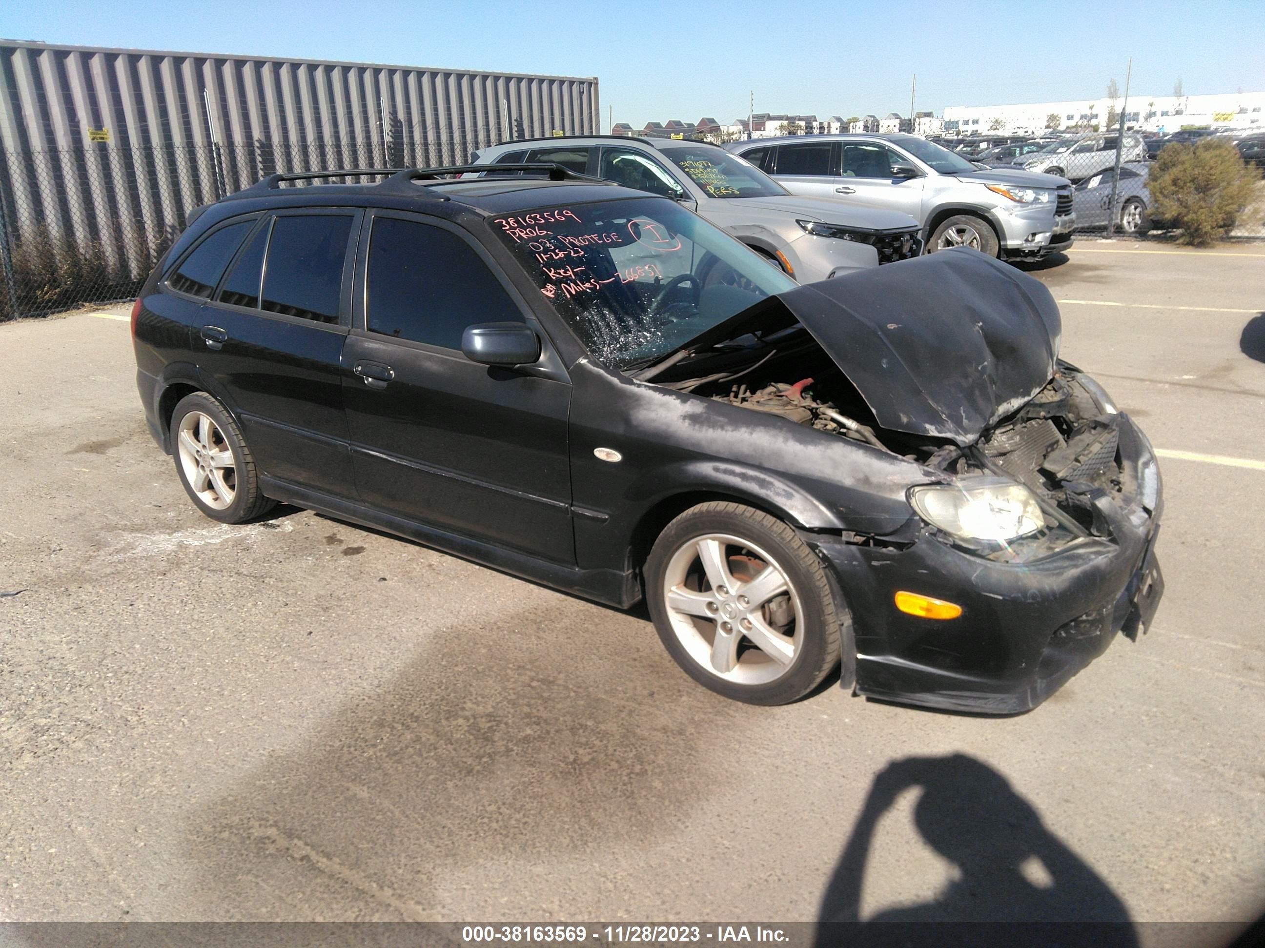 MAZDA PROTEGE 2003 jm1bj245x31168525