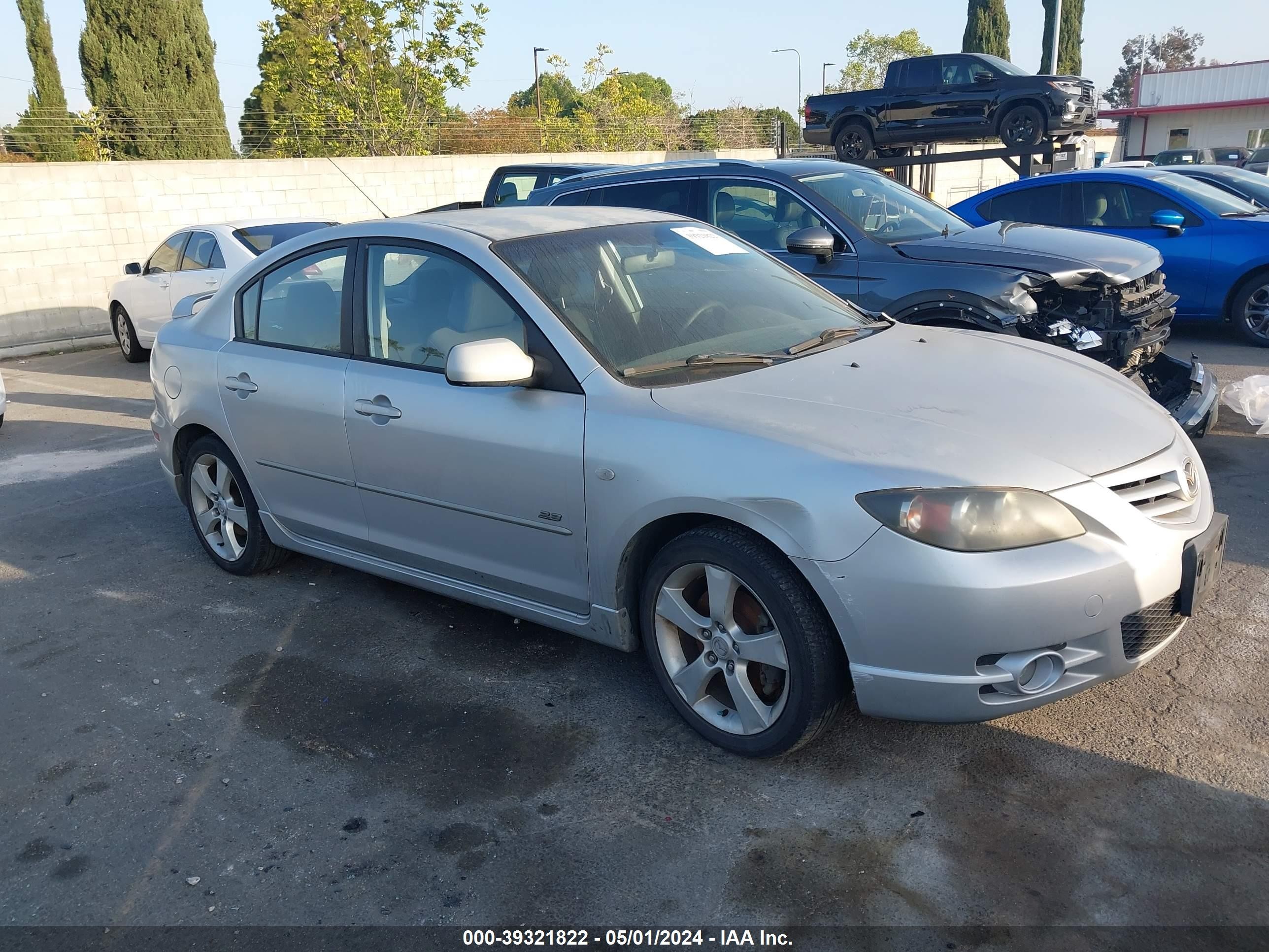 MAZDA 3 2004 jm1bk123041186557