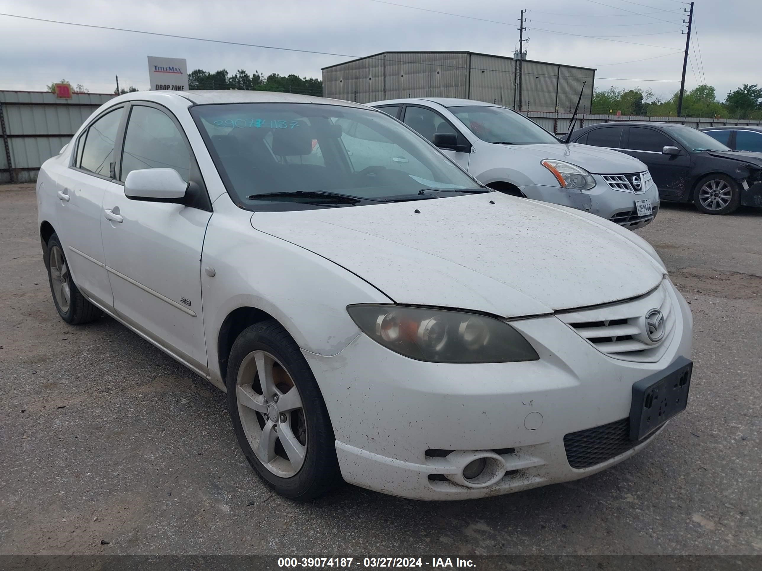 MAZDA 3 2006 jm1bk123161405867