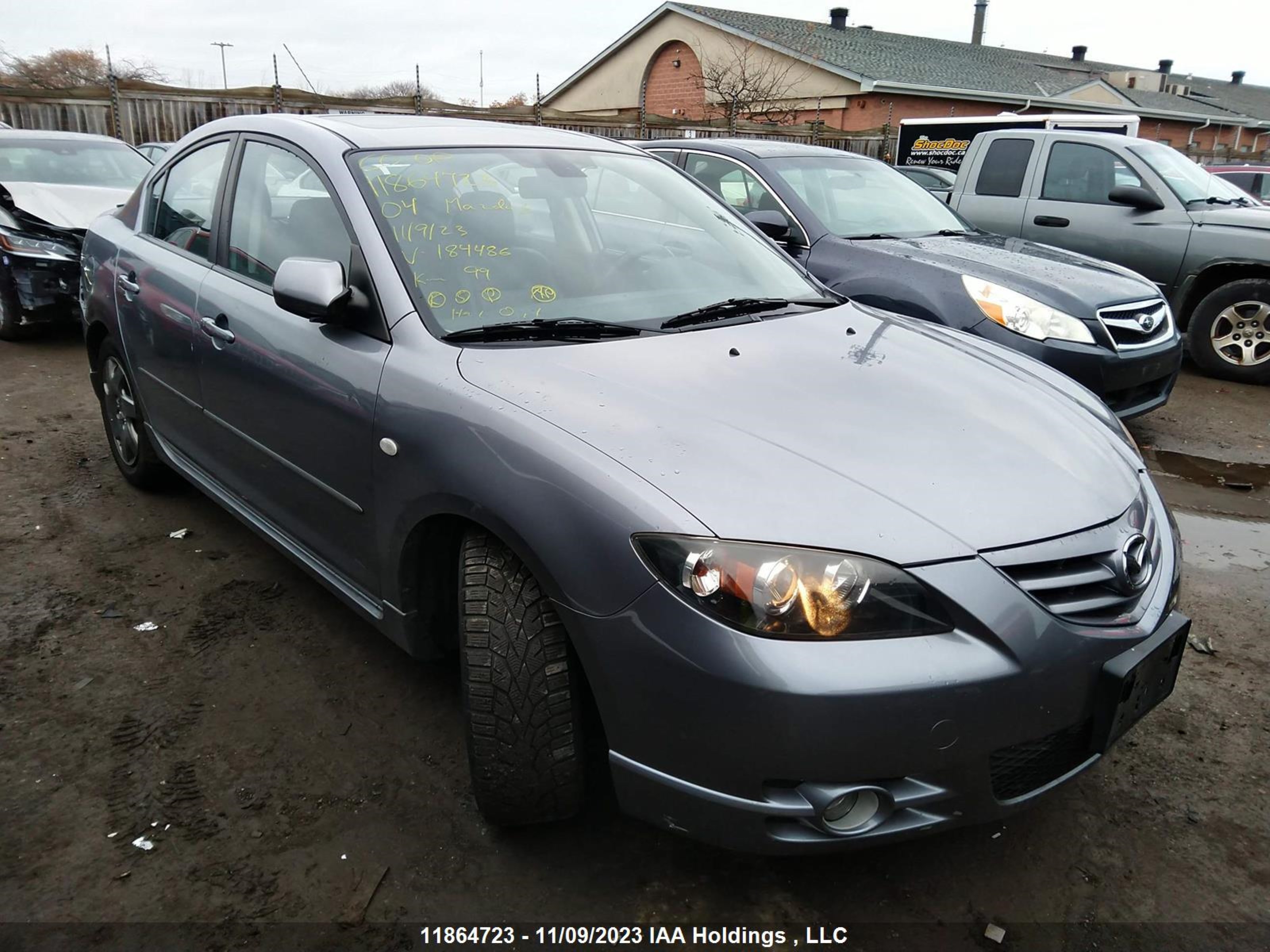 MAZDA 3 2004 jm1bk123441184486