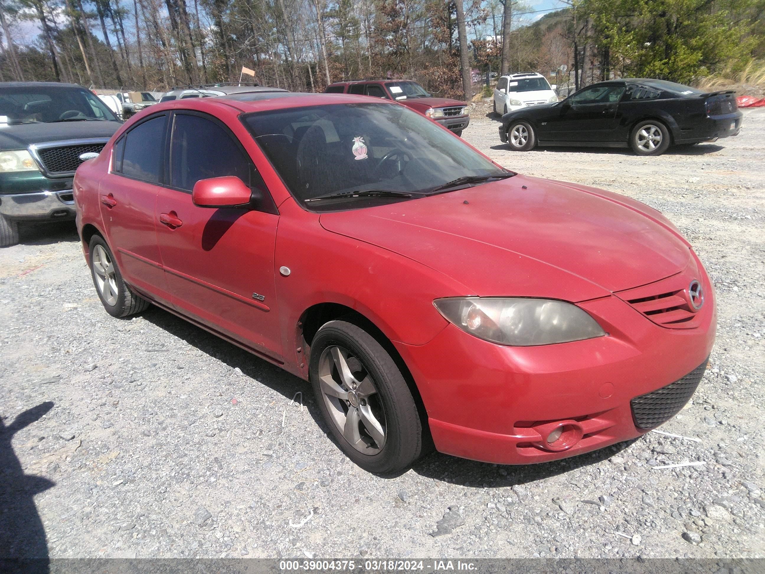 MAZDA 3 2005 jm1bk123551244681