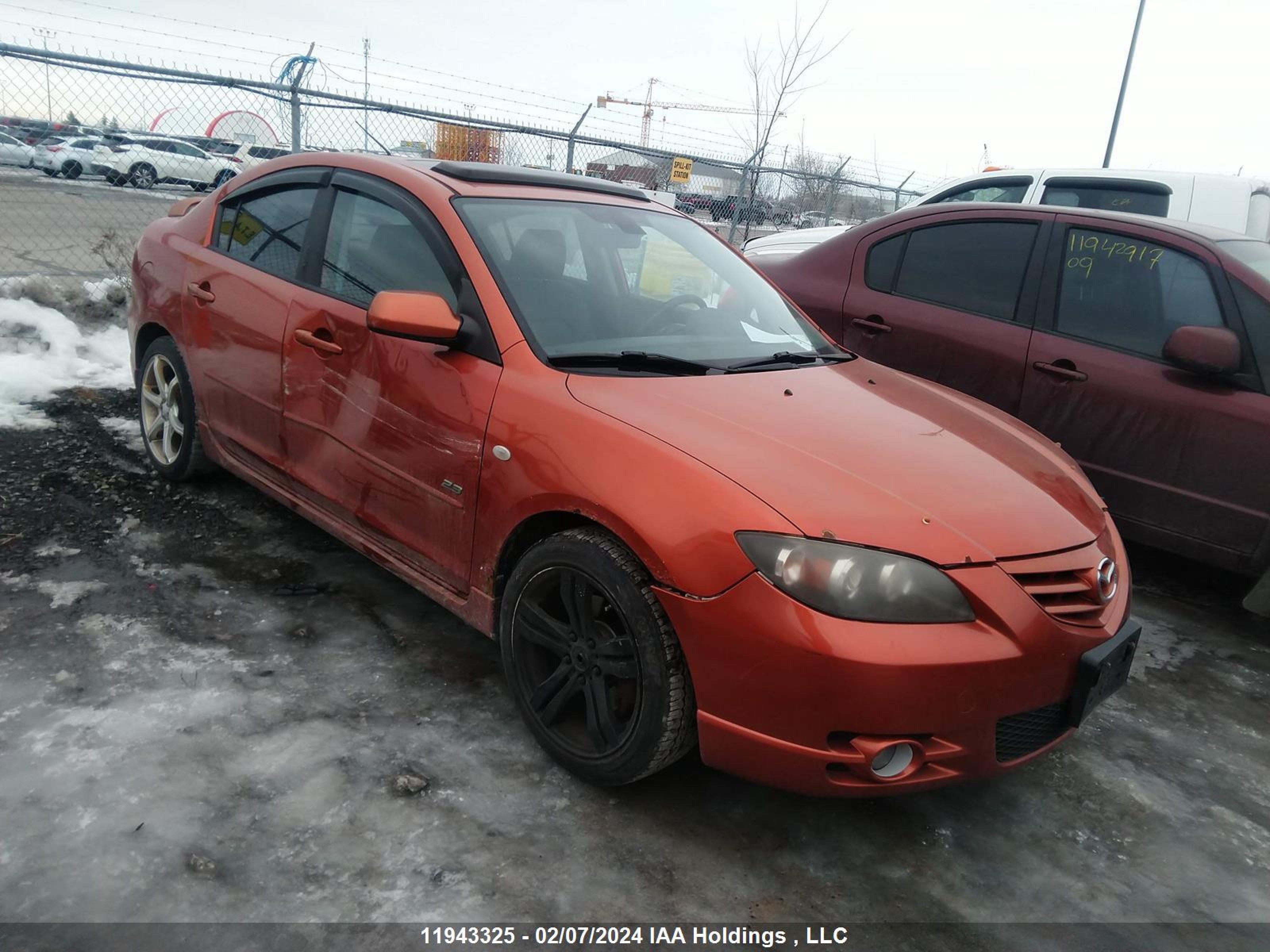 MAZDA 3 2004 jm1bk123941118371