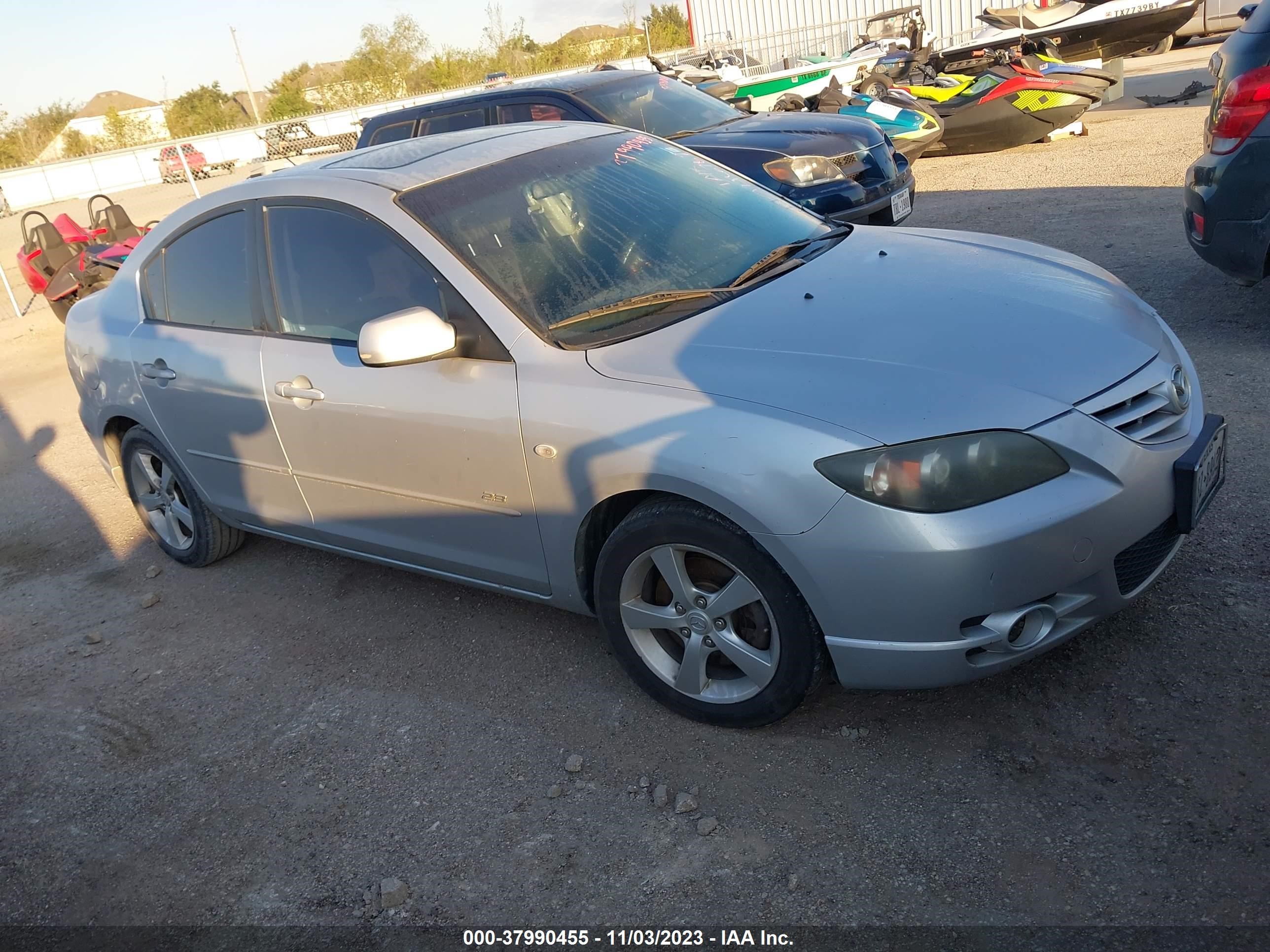 MAZDA 3 2004 jm1bk123941216767