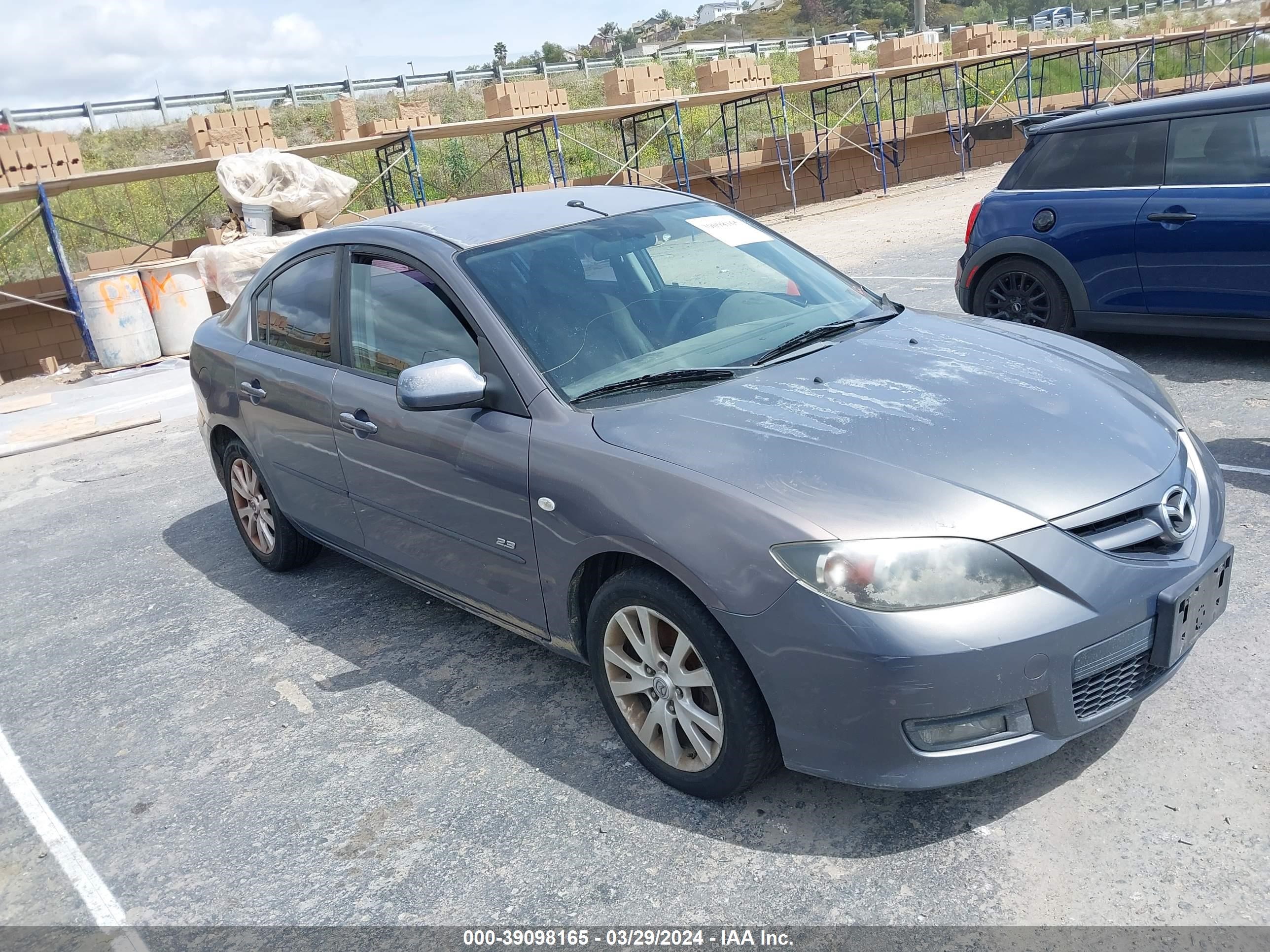 MAZDA 3 2007 jm1bk123x71664830